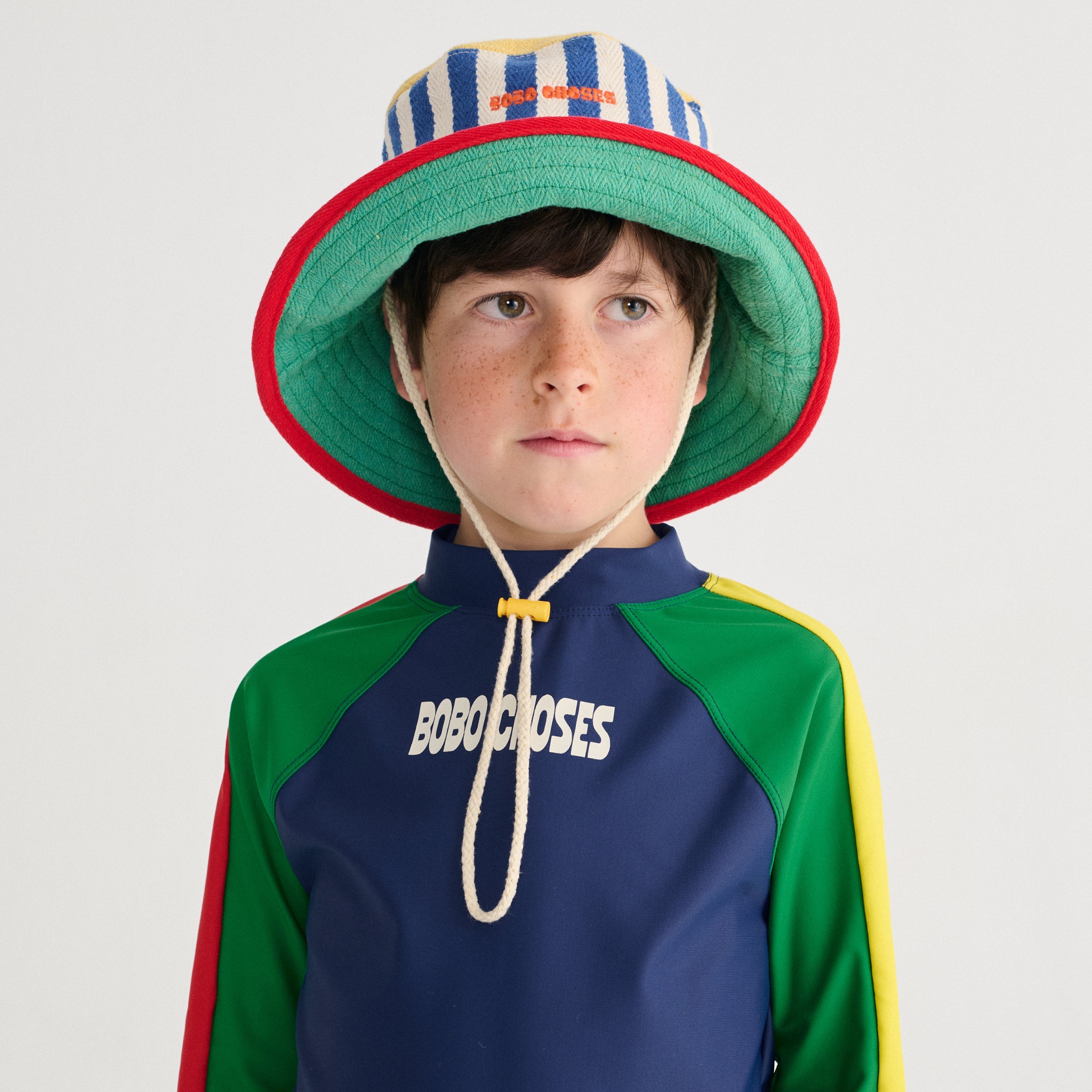 Sonnenhut Bobo Choses Striped Multicolor