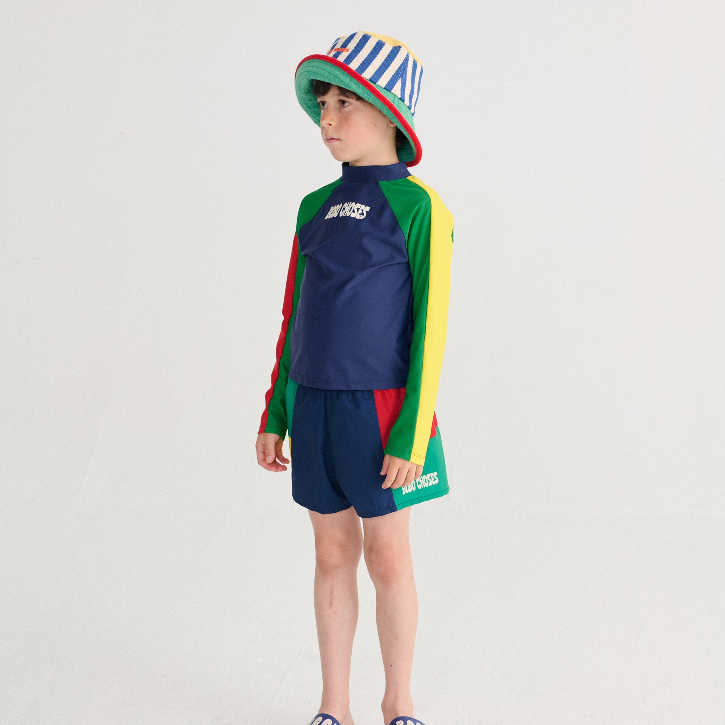 Bobo Choses Striped Multicolor sun hat