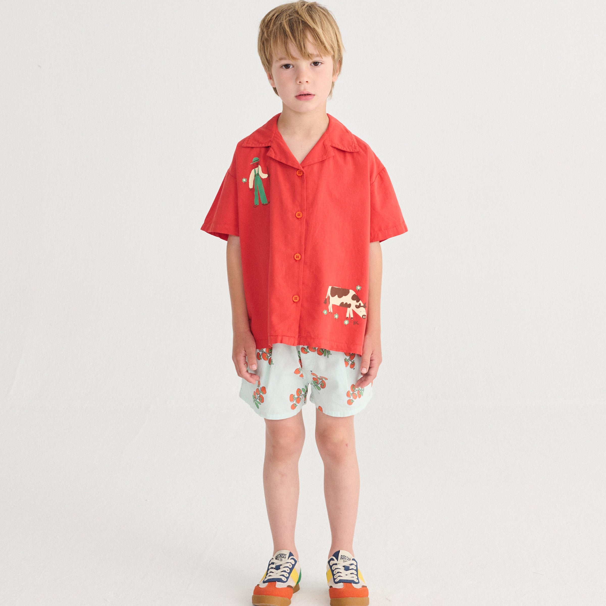 Short Juicy Tomatoes Bleu clair