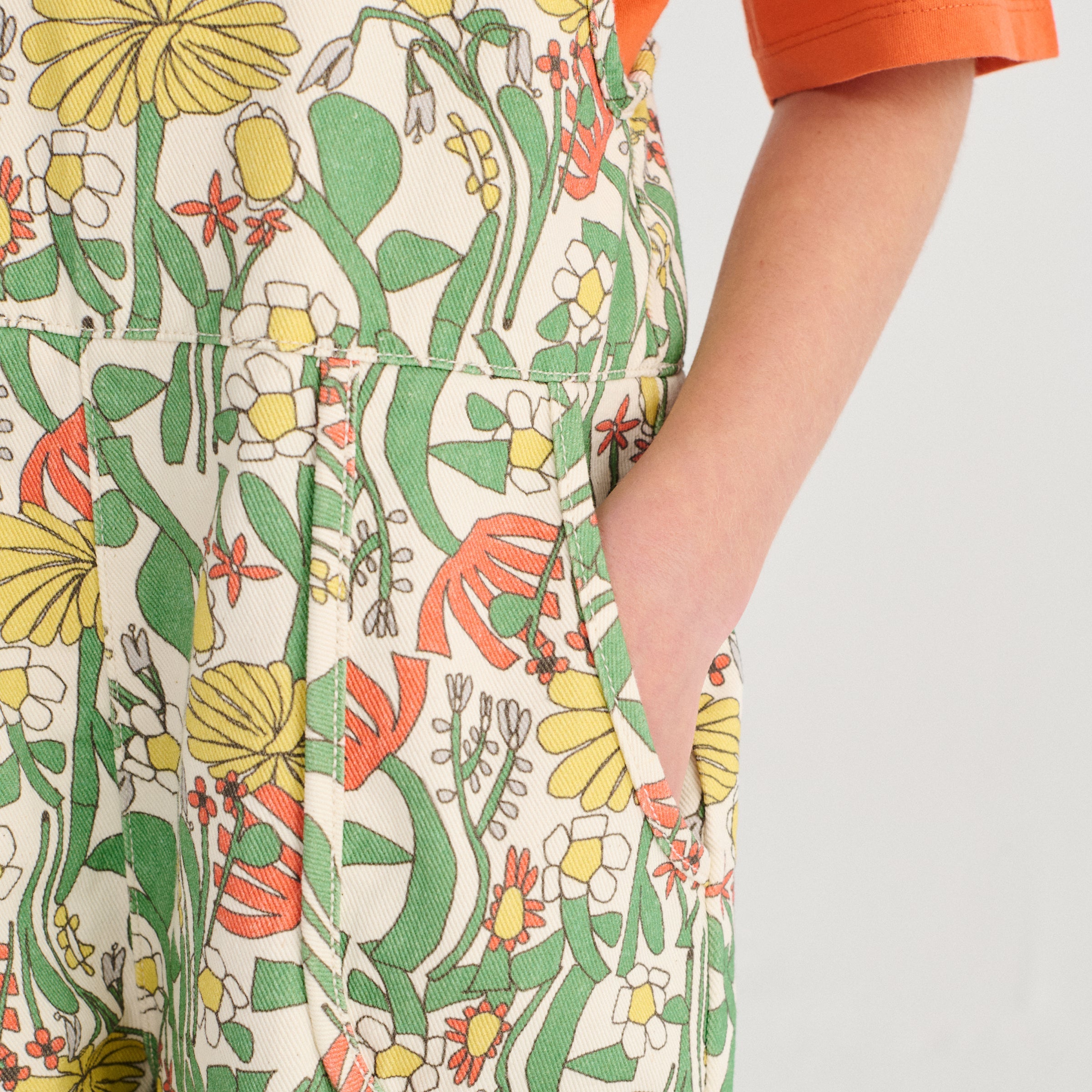 Salopette Color Herbalist blanc cassé