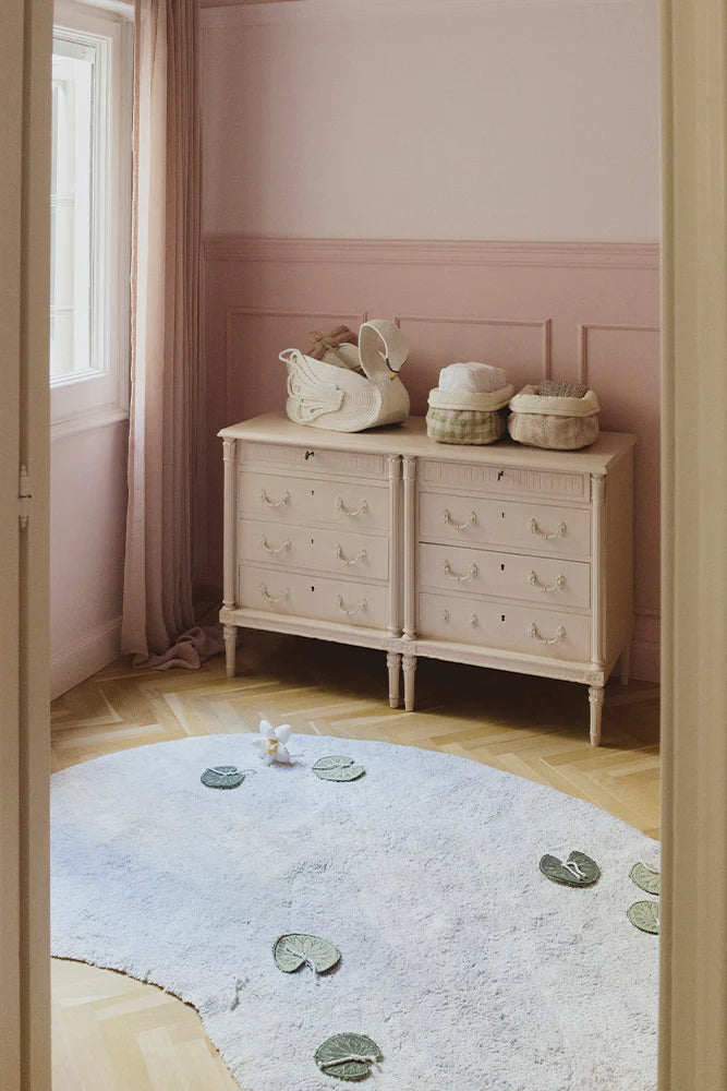 Panier Cygne Ivory