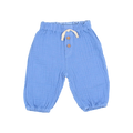 Baby muslin pants Ocean Blue