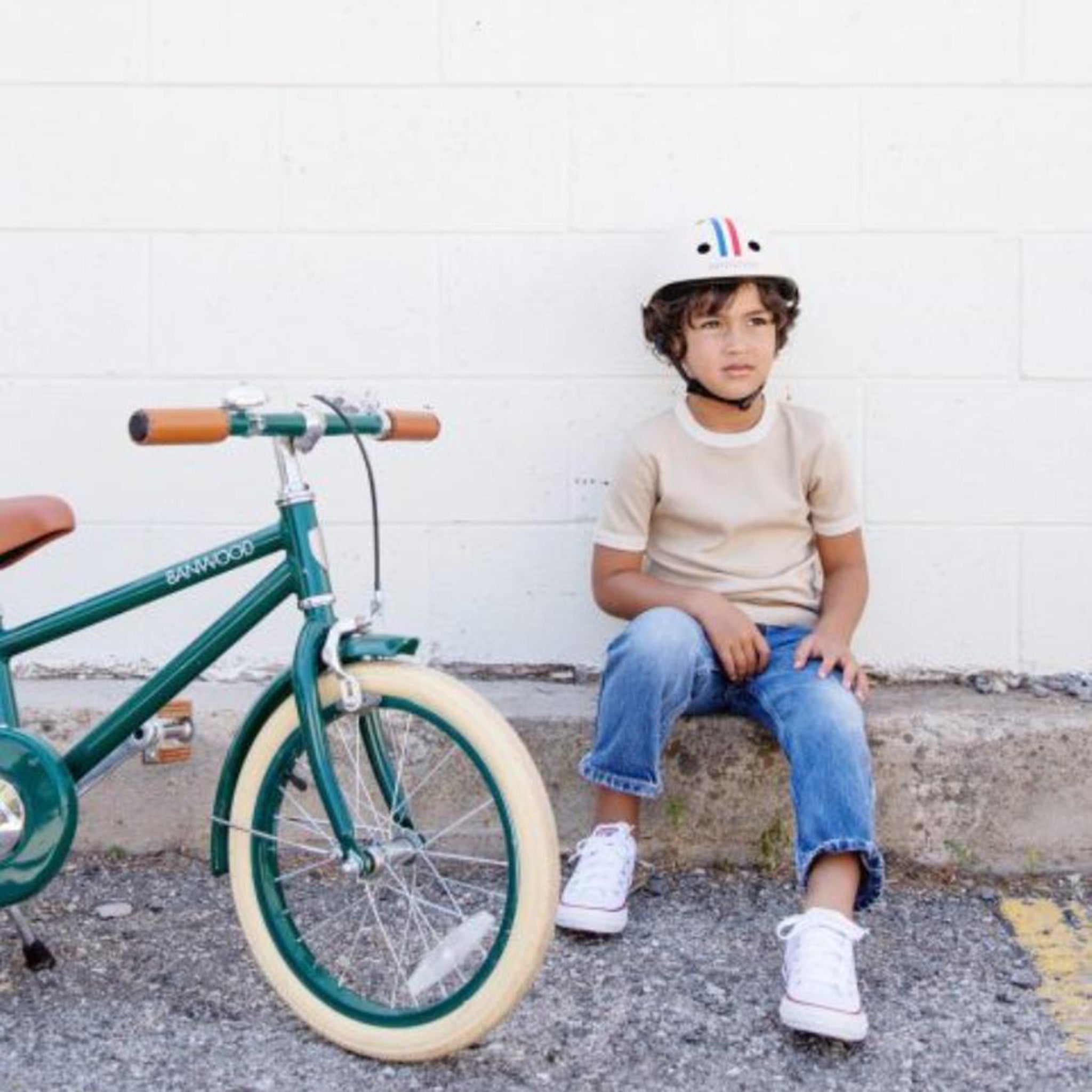 Casque pour enfants Classic Banwood STRIPES