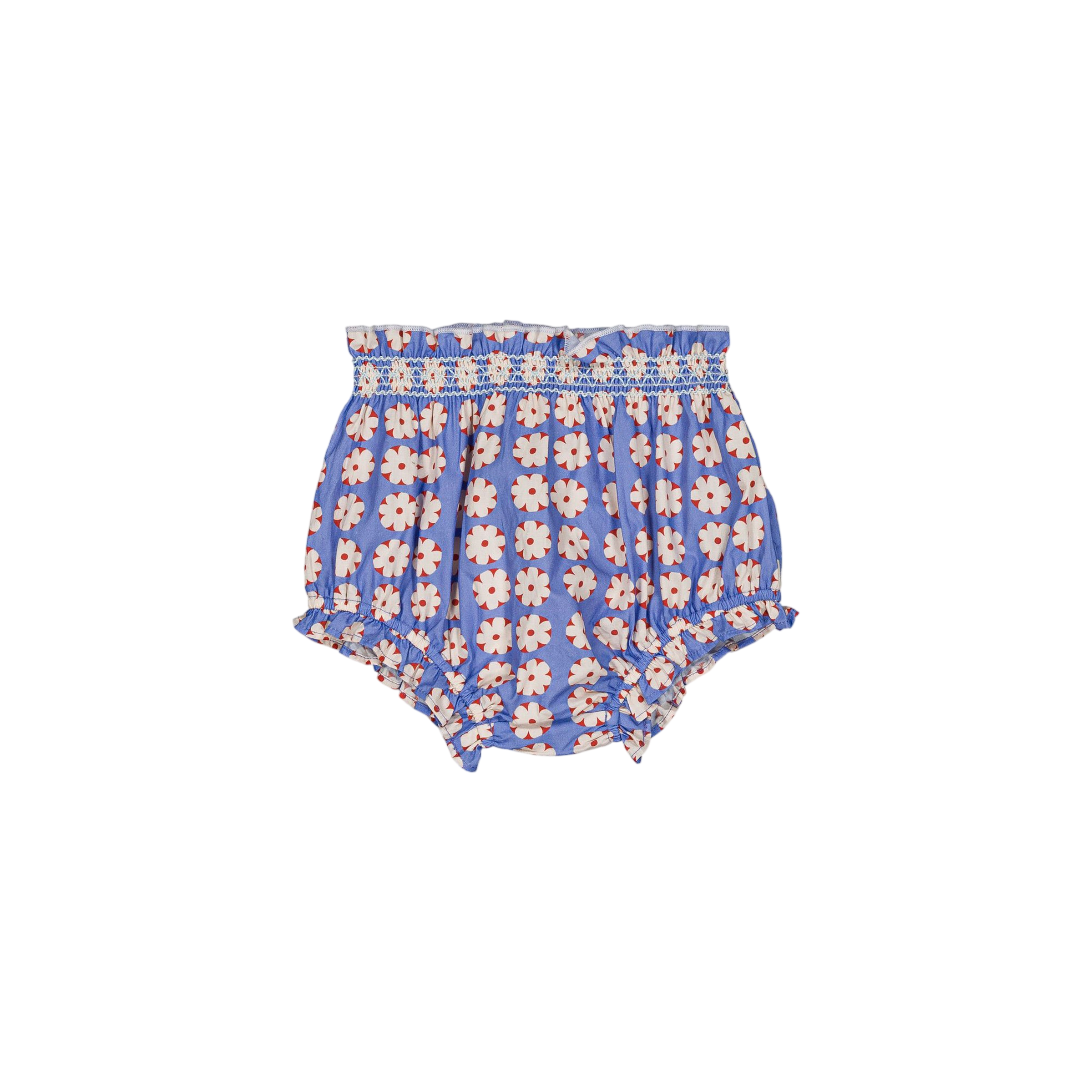 Baby Shorts Babe Pomponette Blue