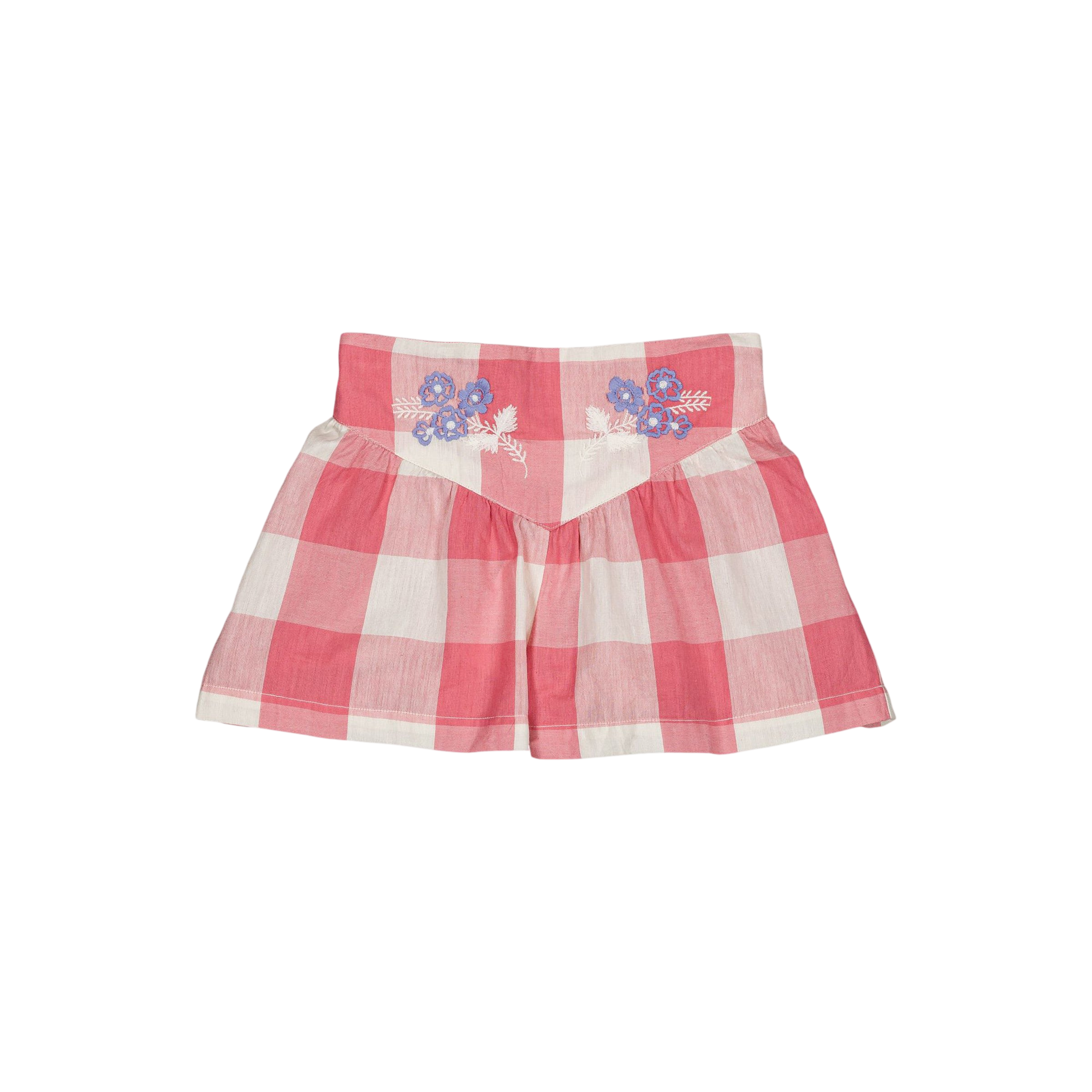 Short Marlow Check Rose