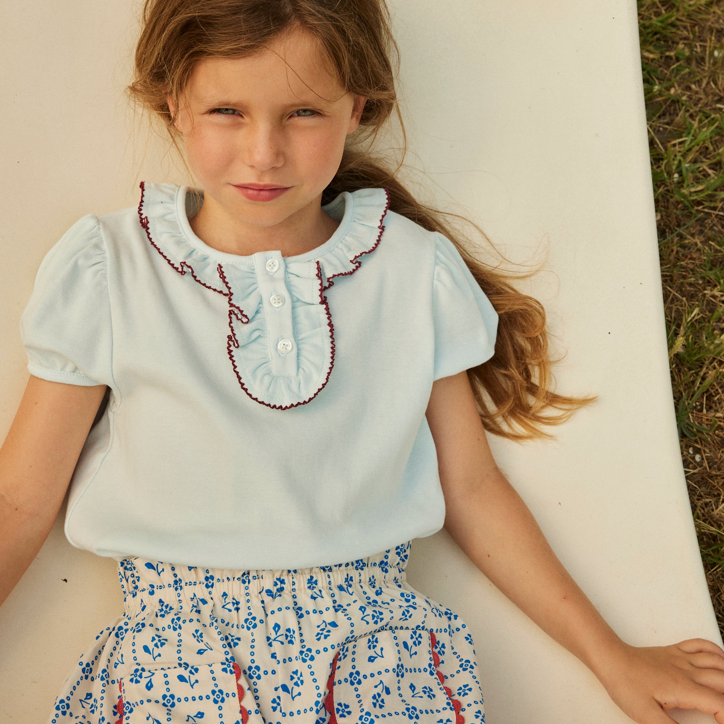 Short Dalhia Fayence