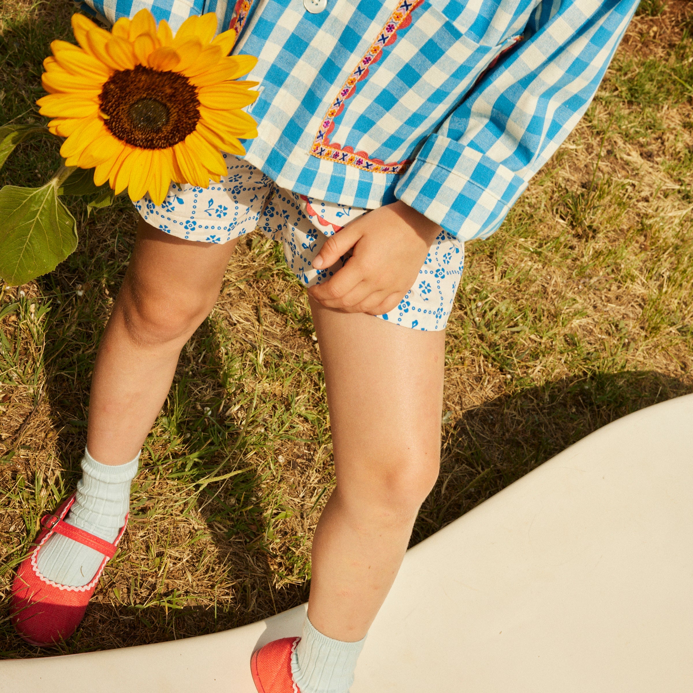 Short Dalhia Fayence