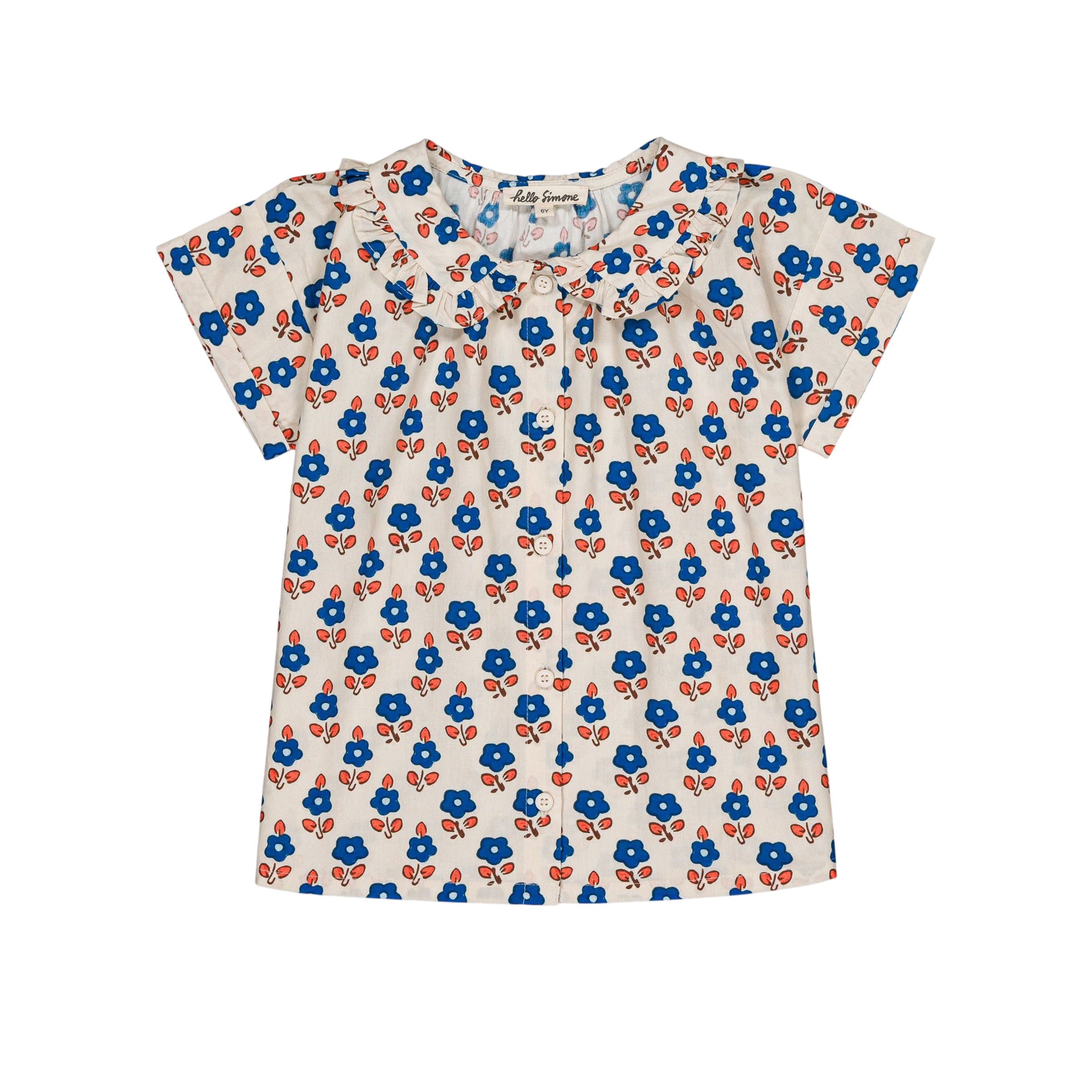 Blouse Carolina Sablet Blue