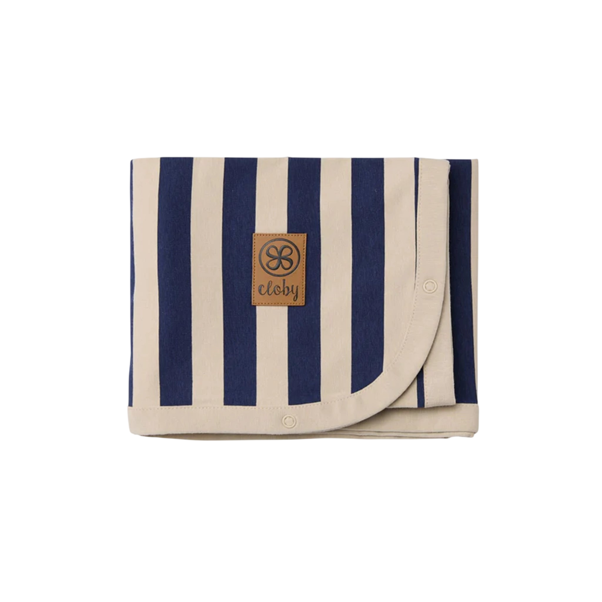 UV Decke Navy/Sandy Stripe