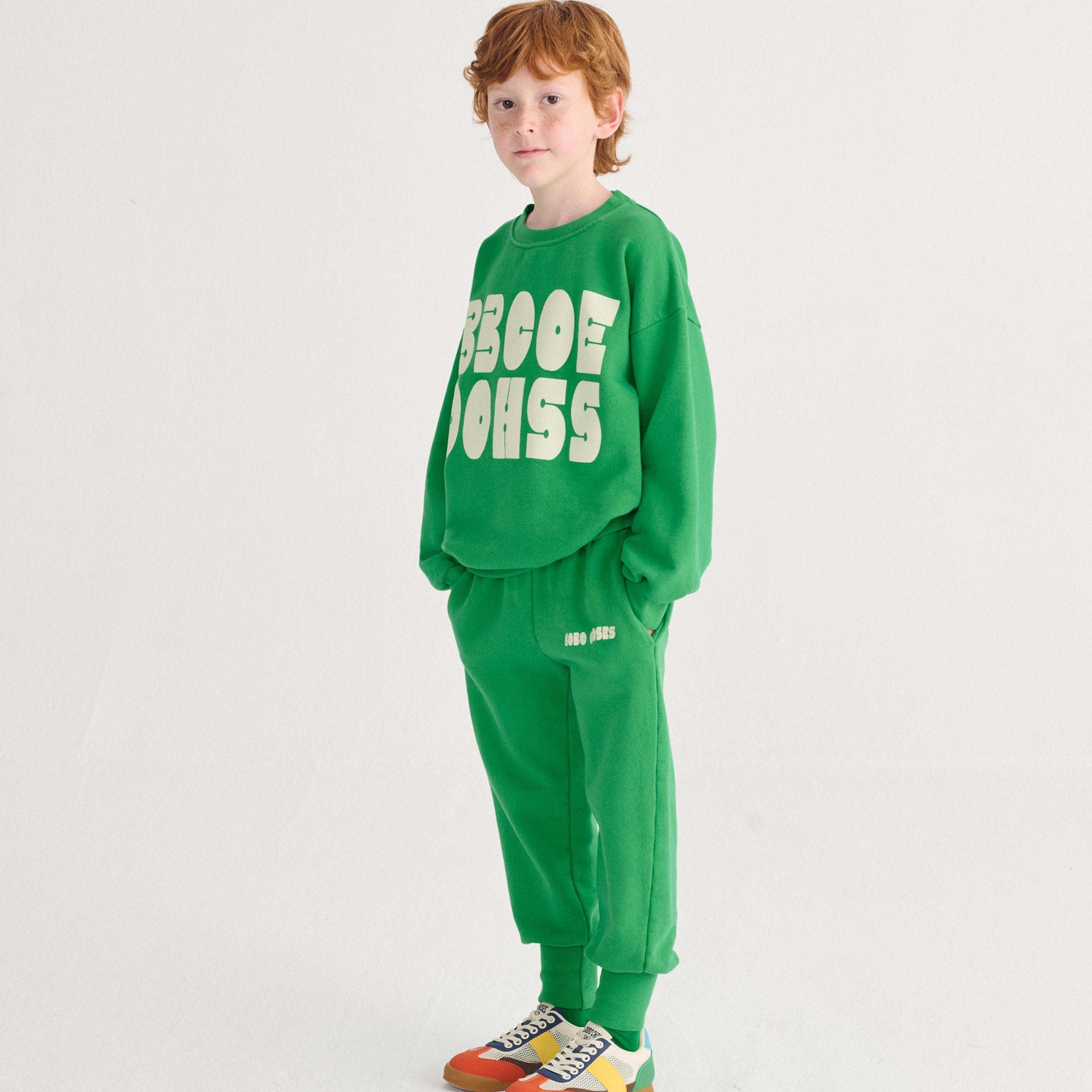 Sweatshirt Bobo Choses Modern Green
