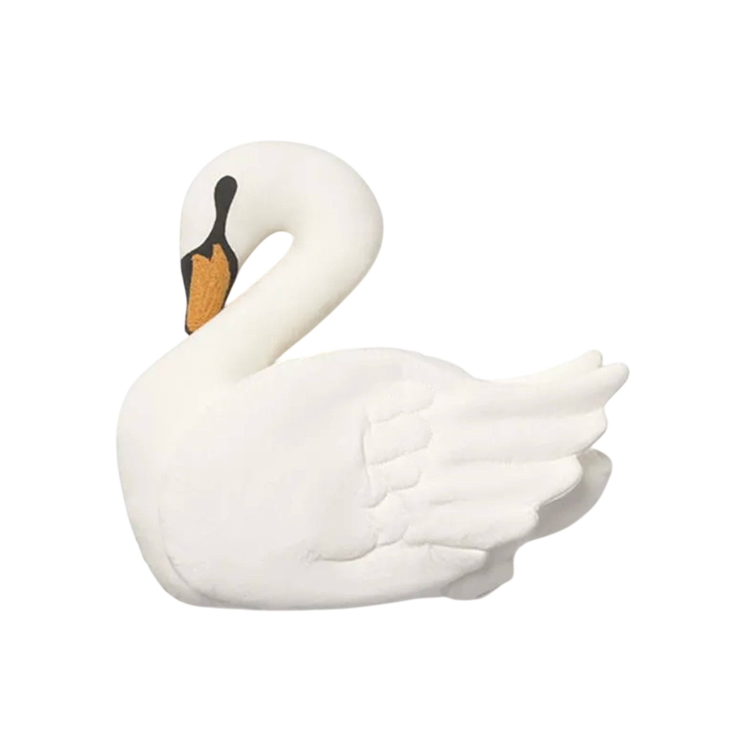 Kissen Schwan Ivory