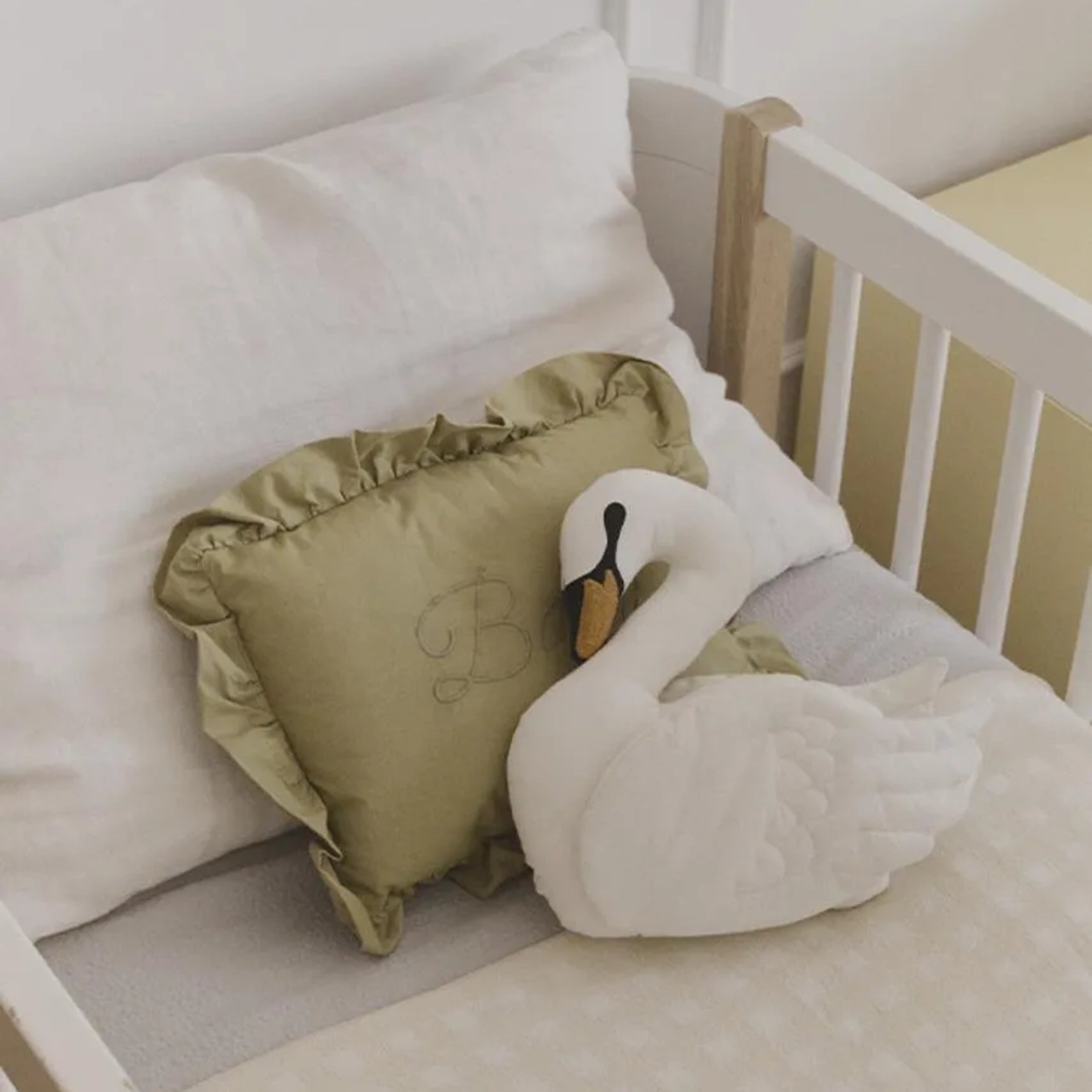 Coussin Cygne Ivory