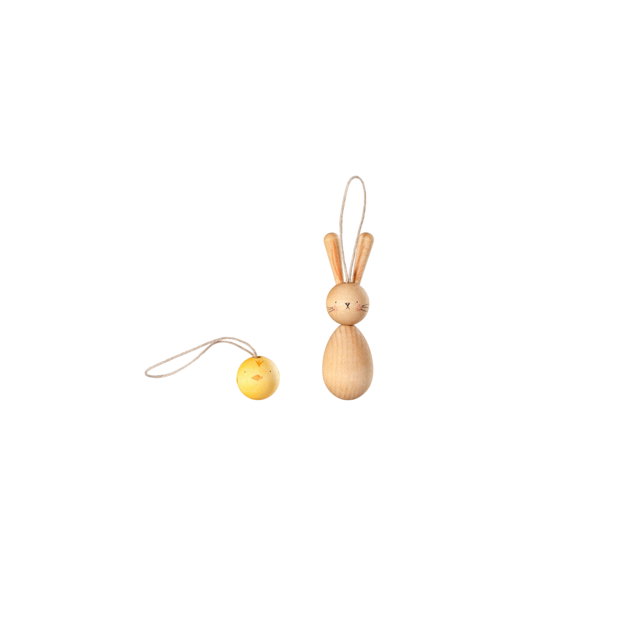 Wooden figures Hop and Peep Grapat