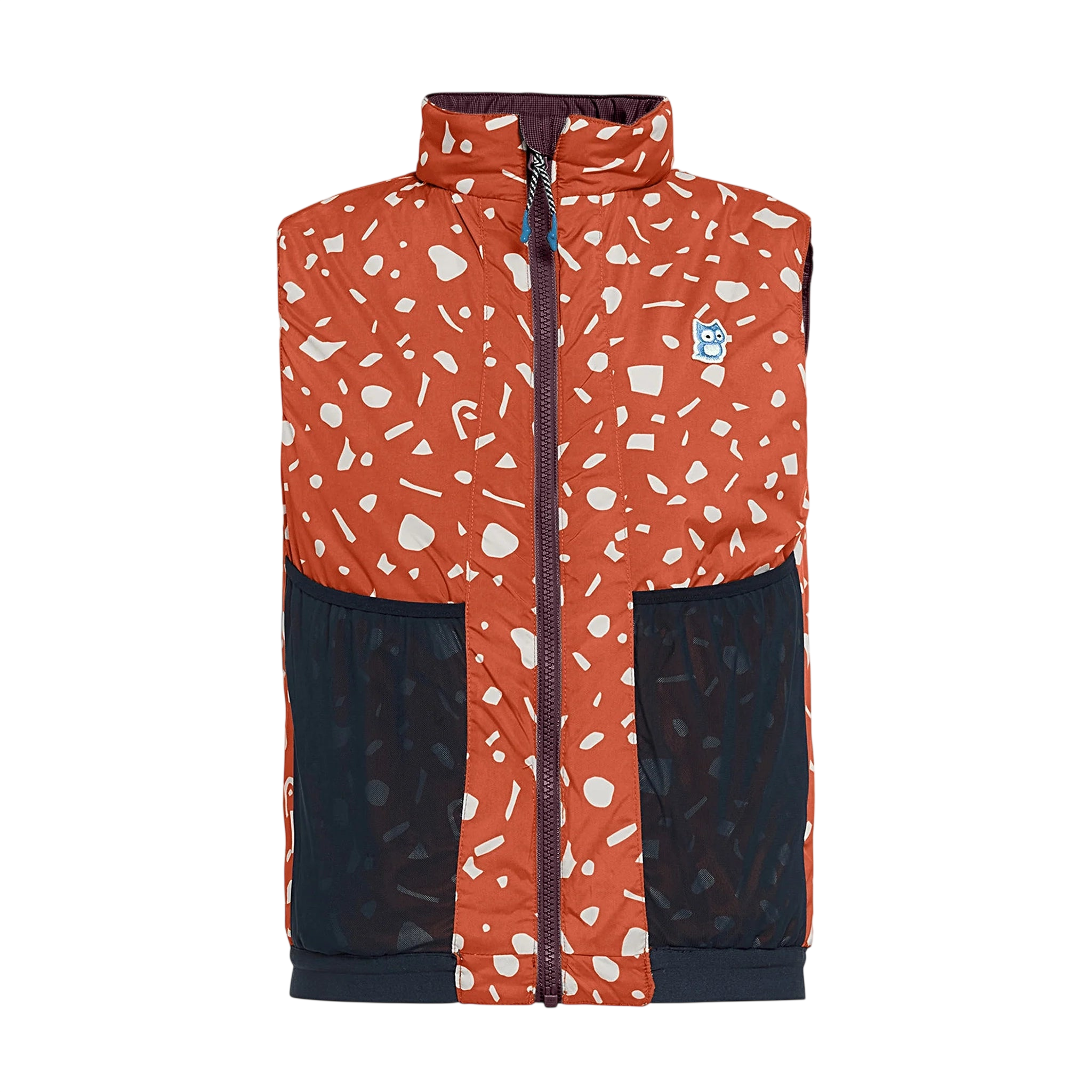 Gilet réversible PrimaLoft Icon "Underground" Mulberry / Amber