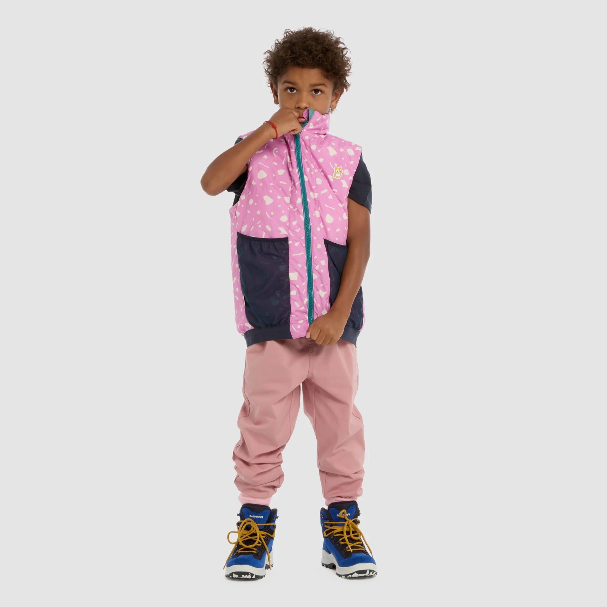 Gilet réversible PrimaLoft Icon "Underground" Jade green / Taffy