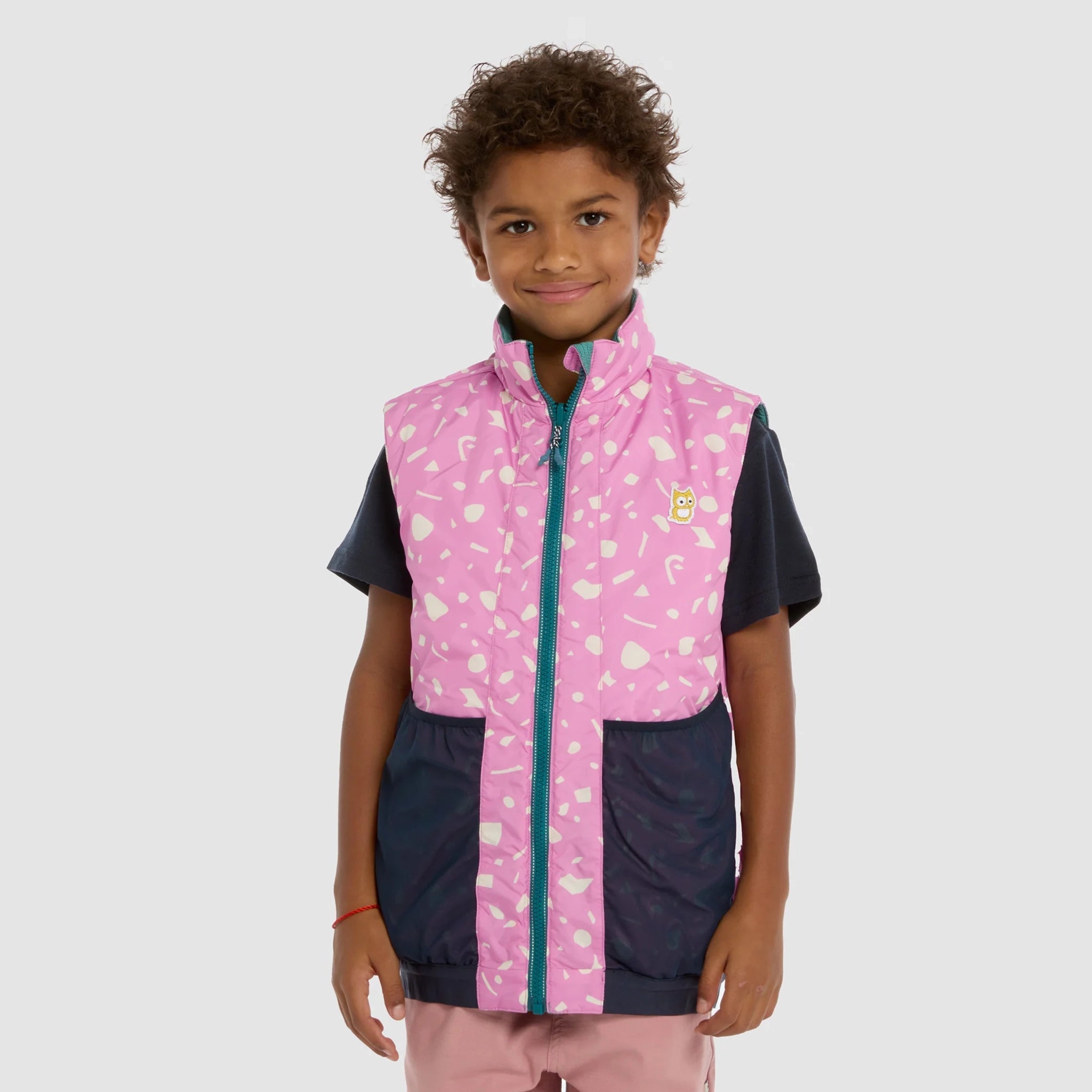 Gilet réversible PrimaLoft Icon "Underground" Jade green / Taffy