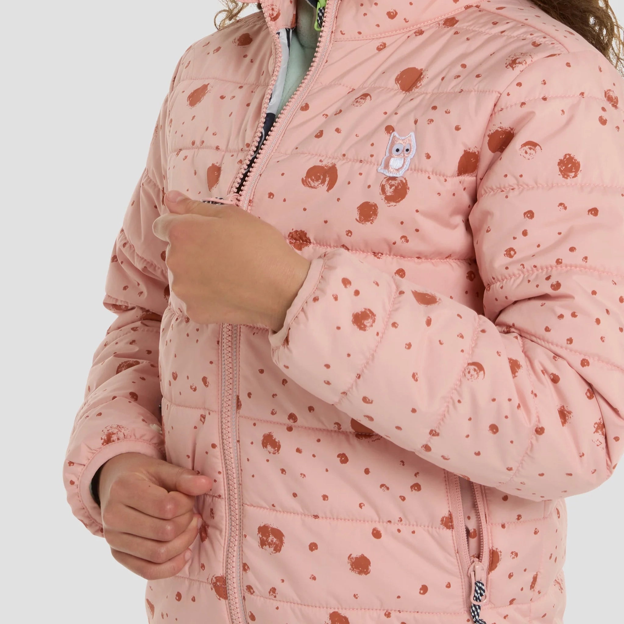 Jacke PrimaLoft Glare "Galaxy" Sunset rose