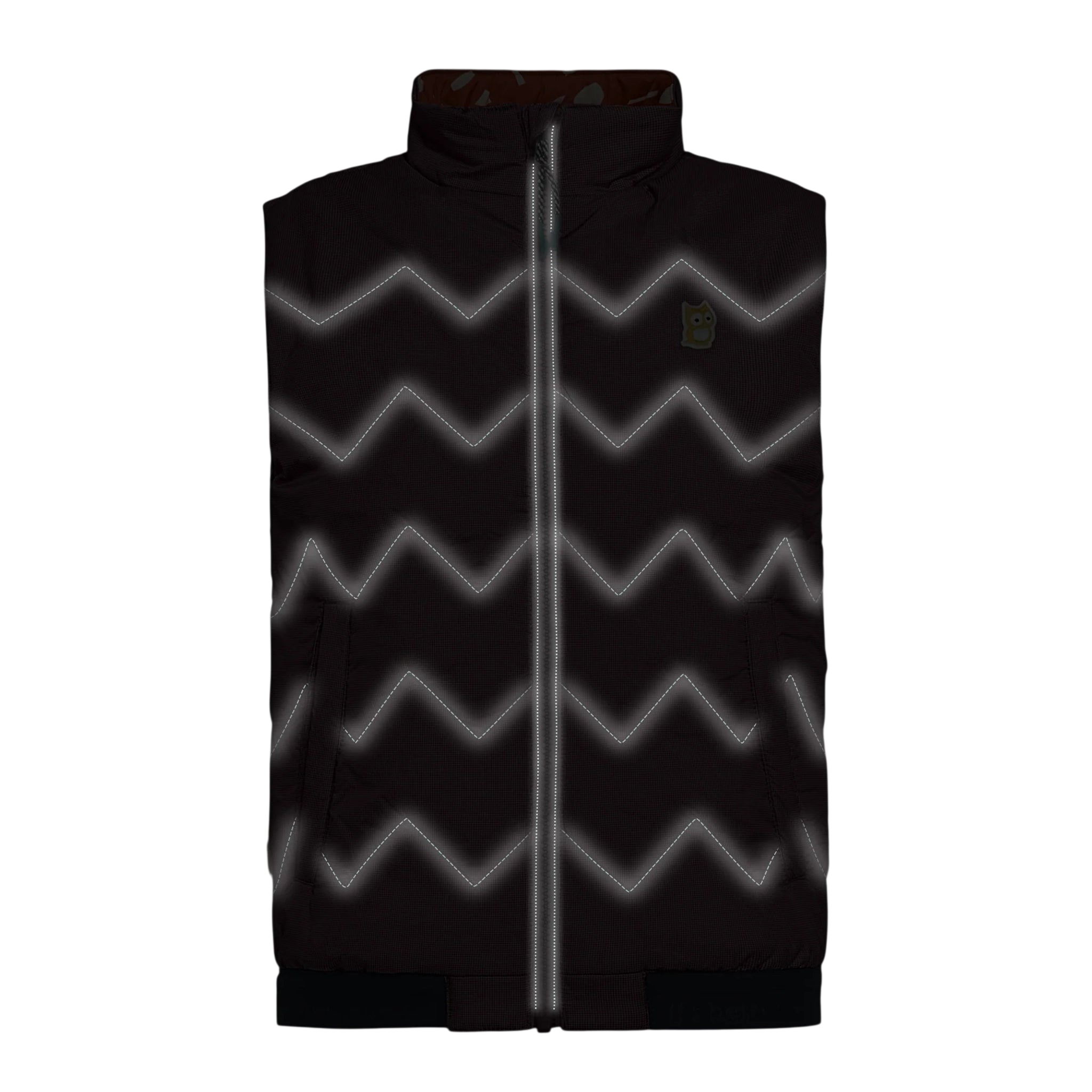 Gilet réversible PrimaLoft Icon "Underground" Mulberry / Amber