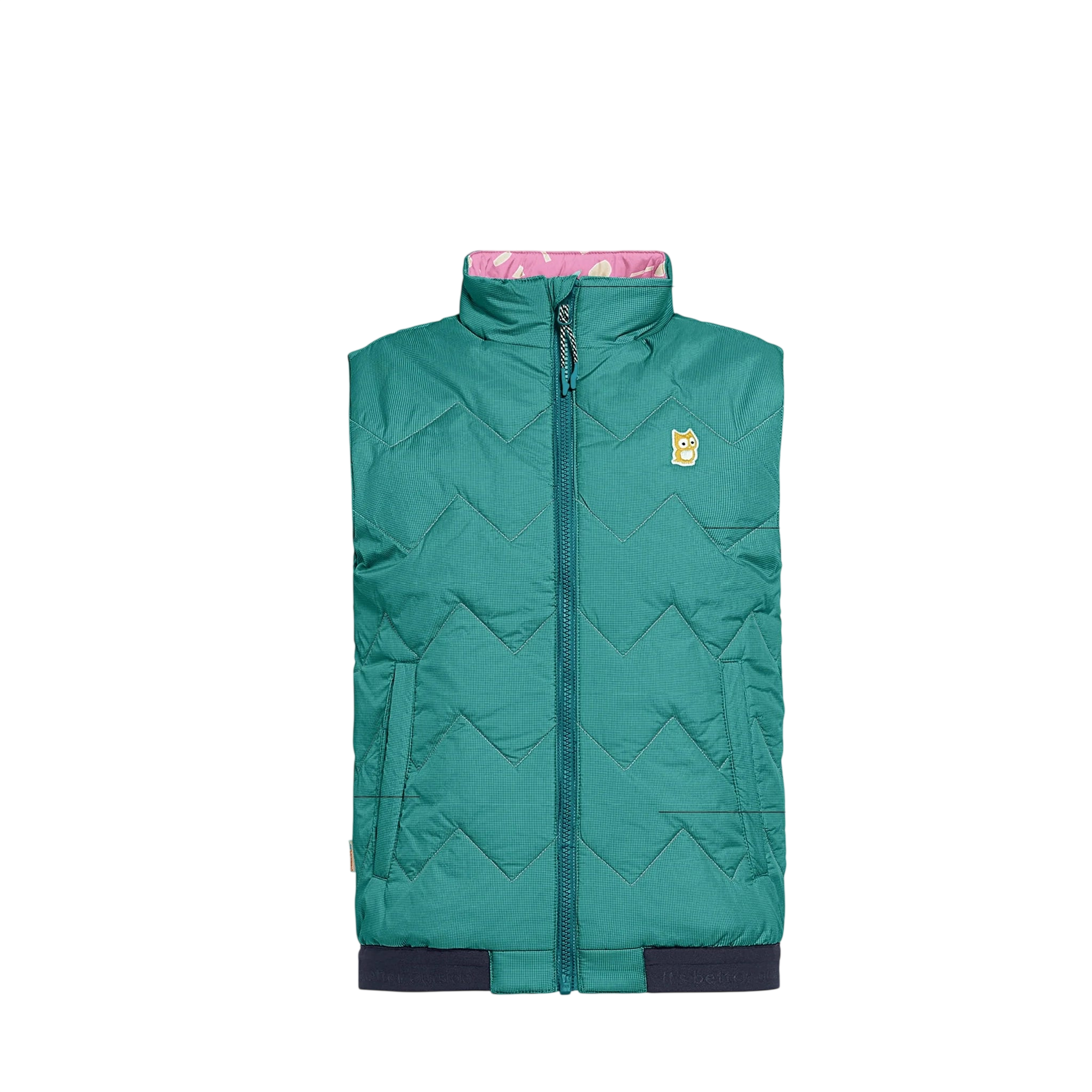 Gilet réversible PrimaLoft Icon "Underground" Jade green / Taffy