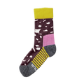 Wandersocken Peak Merino Mulberry / Canary