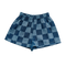 Shorts Frankie Checkerboard Denim