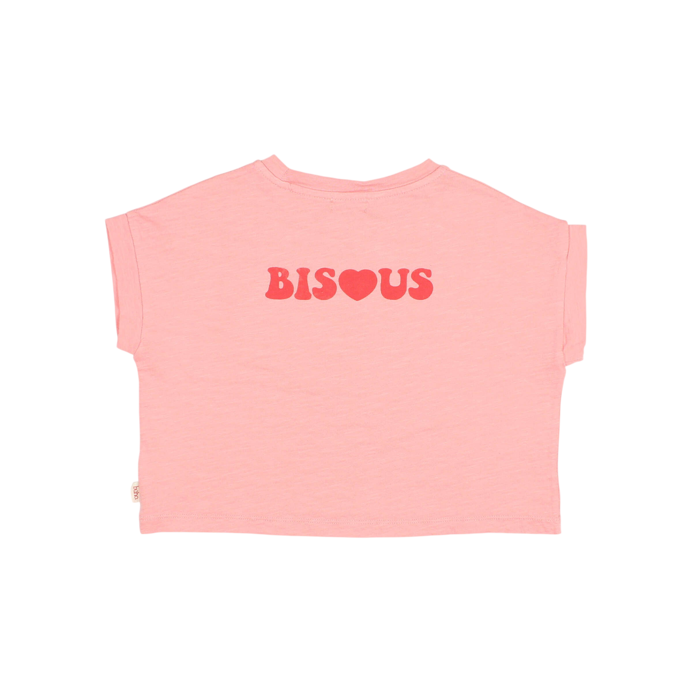 T-shirt Bisous Sugar Pink