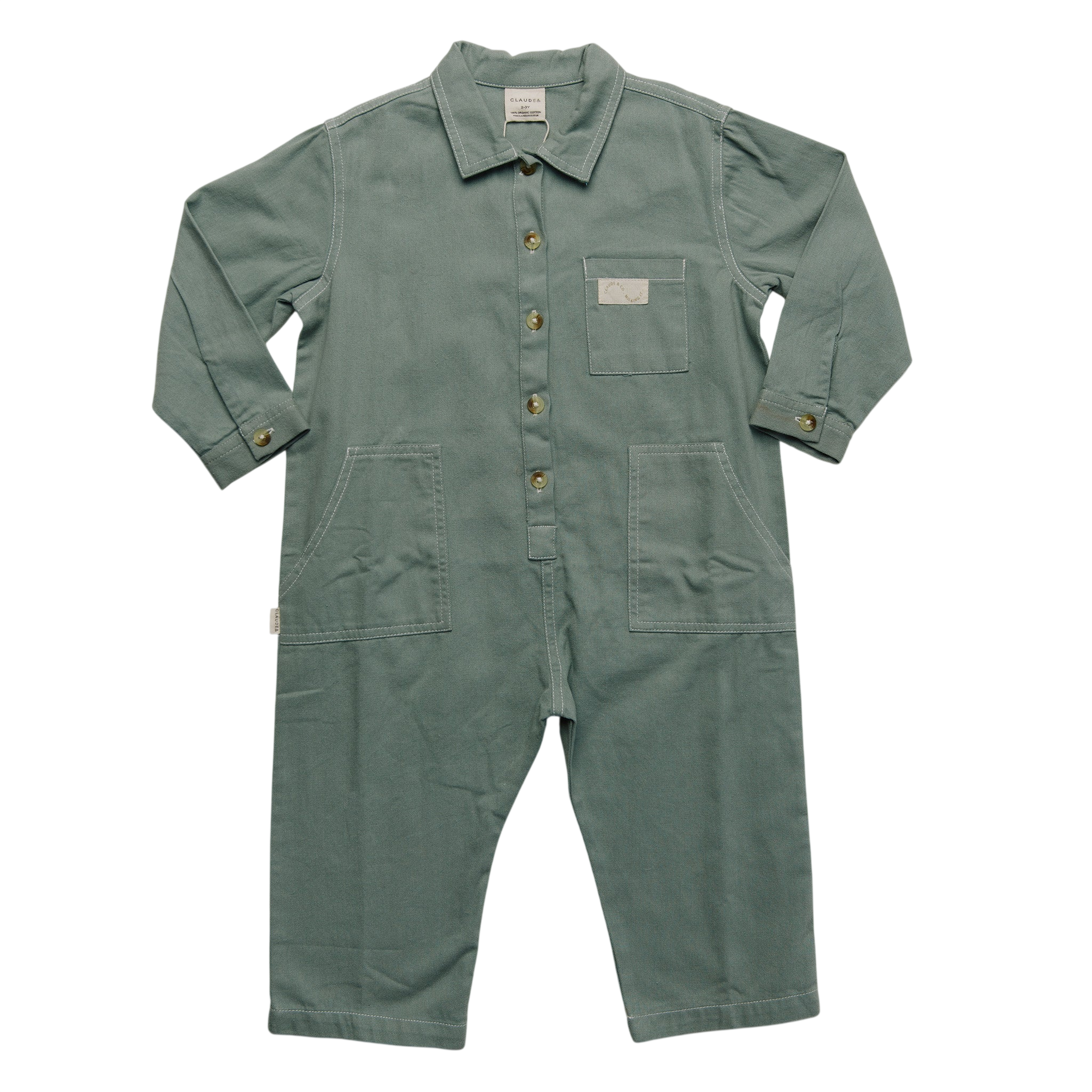 Western Seagreen Overalls Seagreen