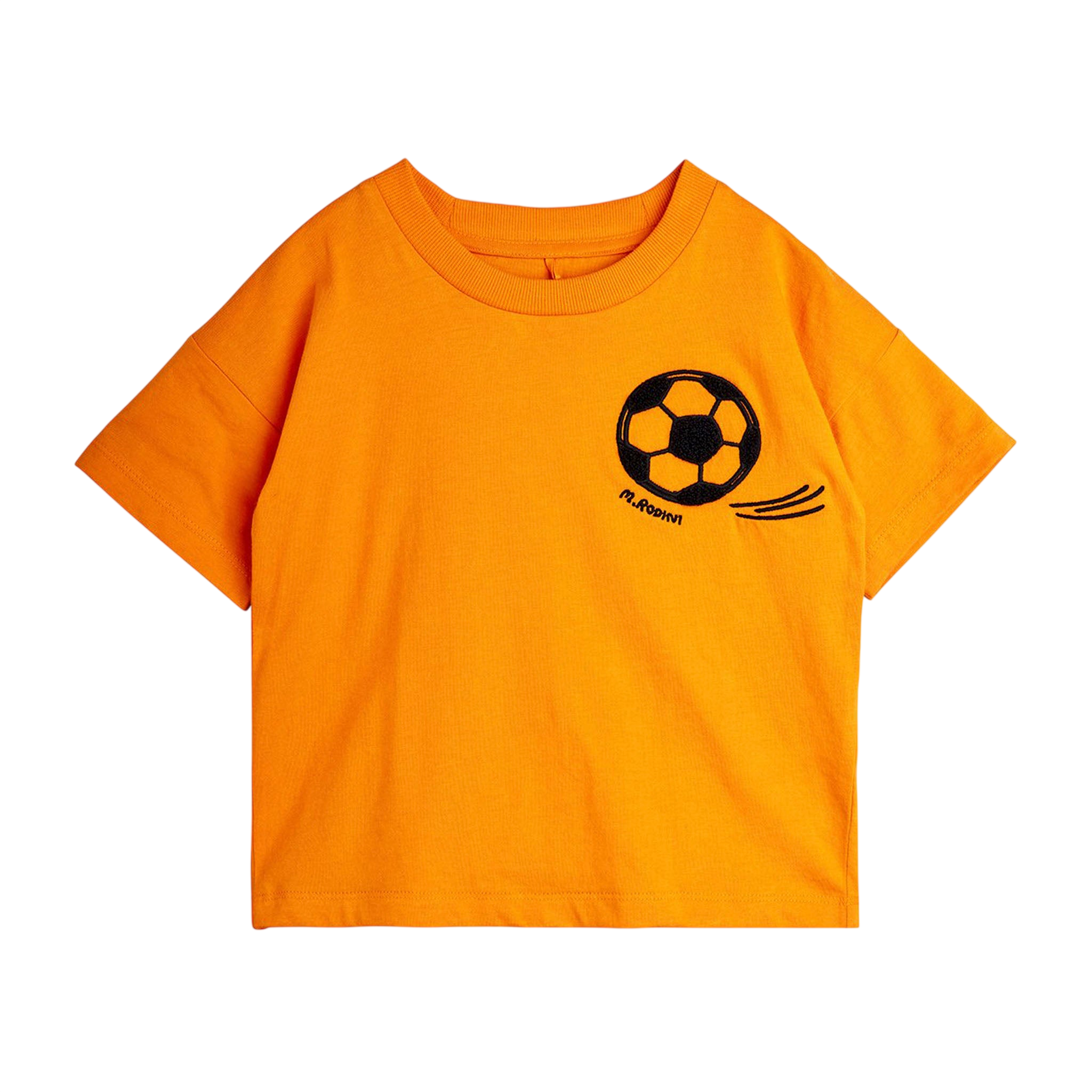 T-shirt Football Chenille Orange