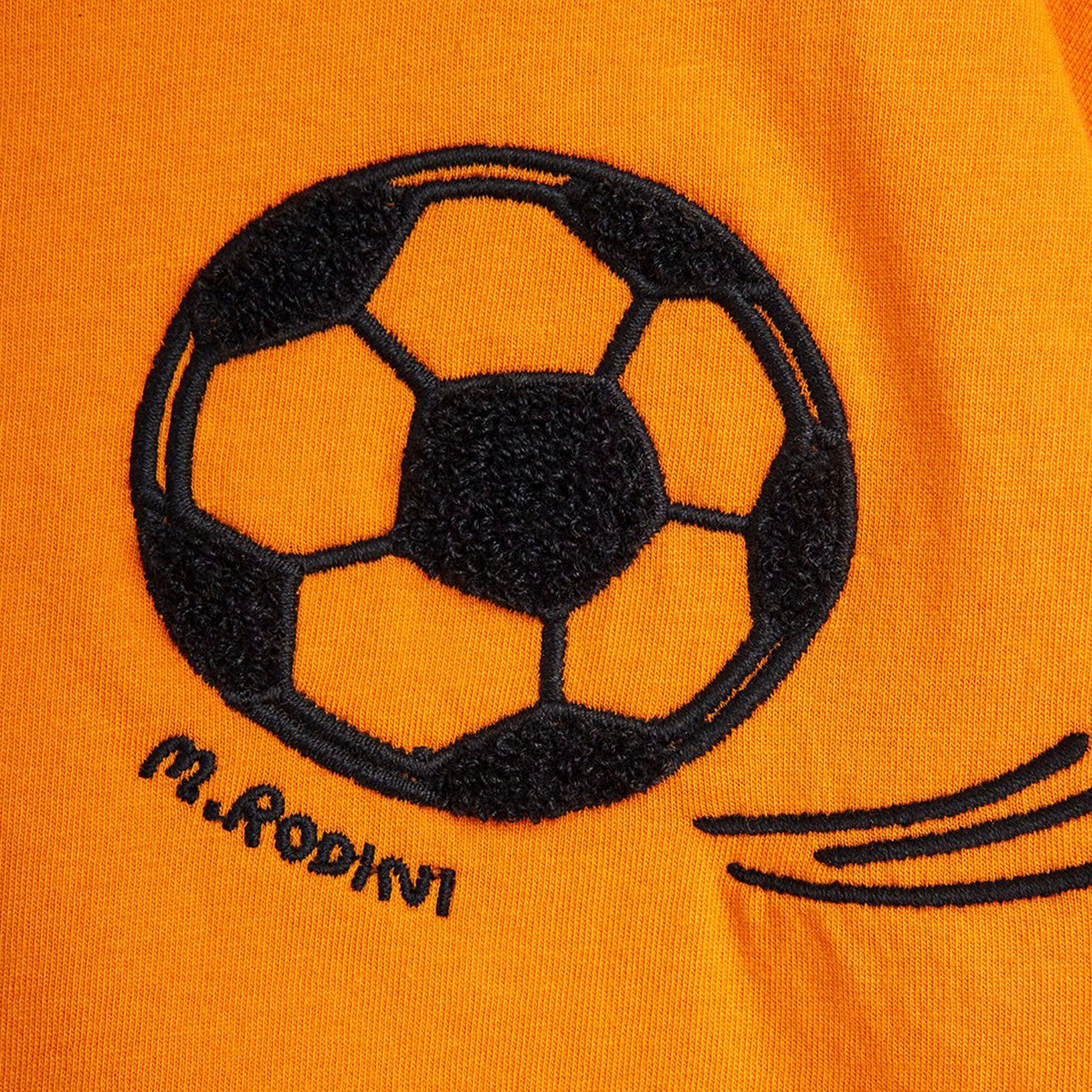 T-shirt Football Chenille Orange