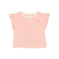 T-shirt Stripes Coral