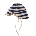 Chapeau de soleil pour bébé UVP 50+ Navy/Sandy Stripe