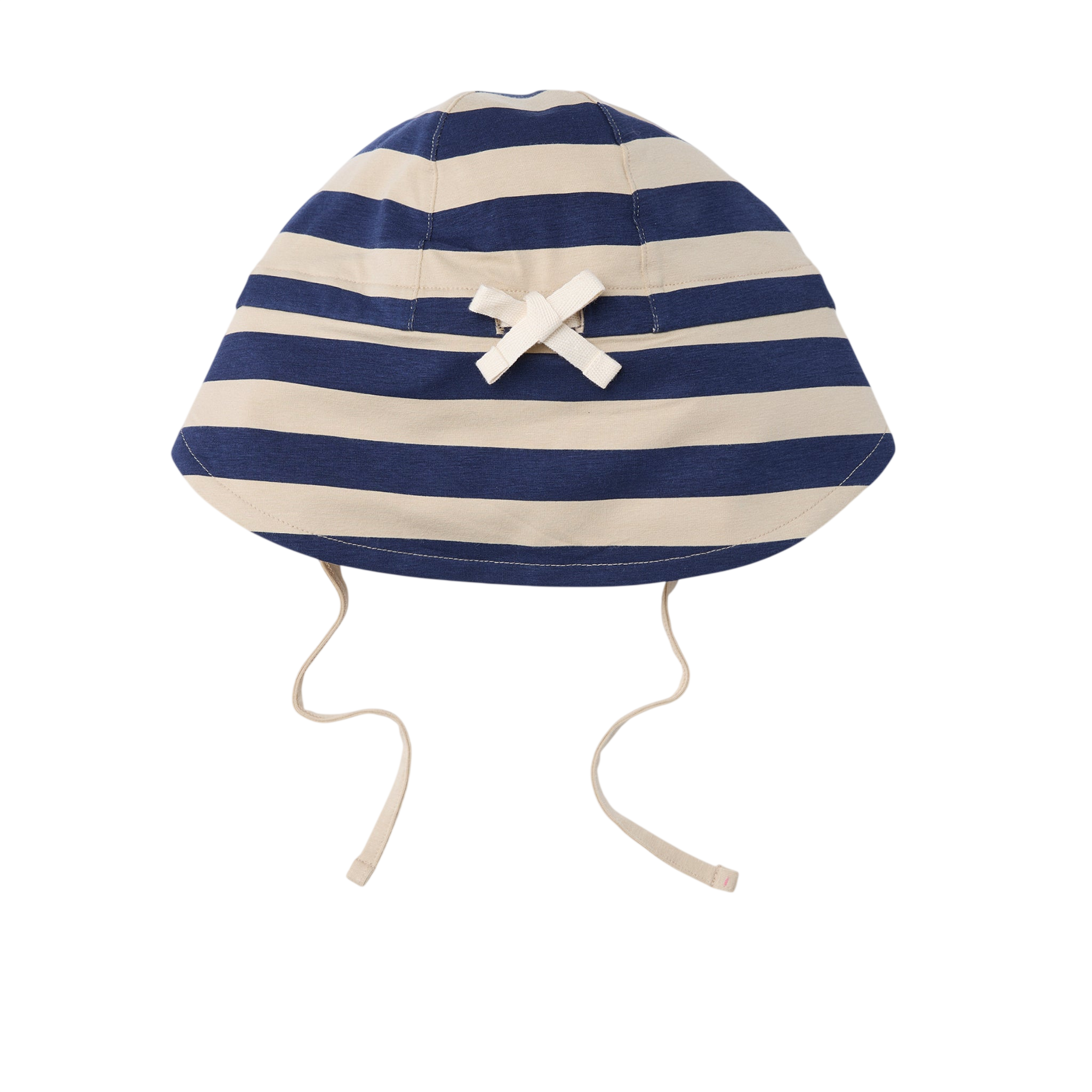 Baby sun hat UVP 50+ Navy/Sandy Stripe