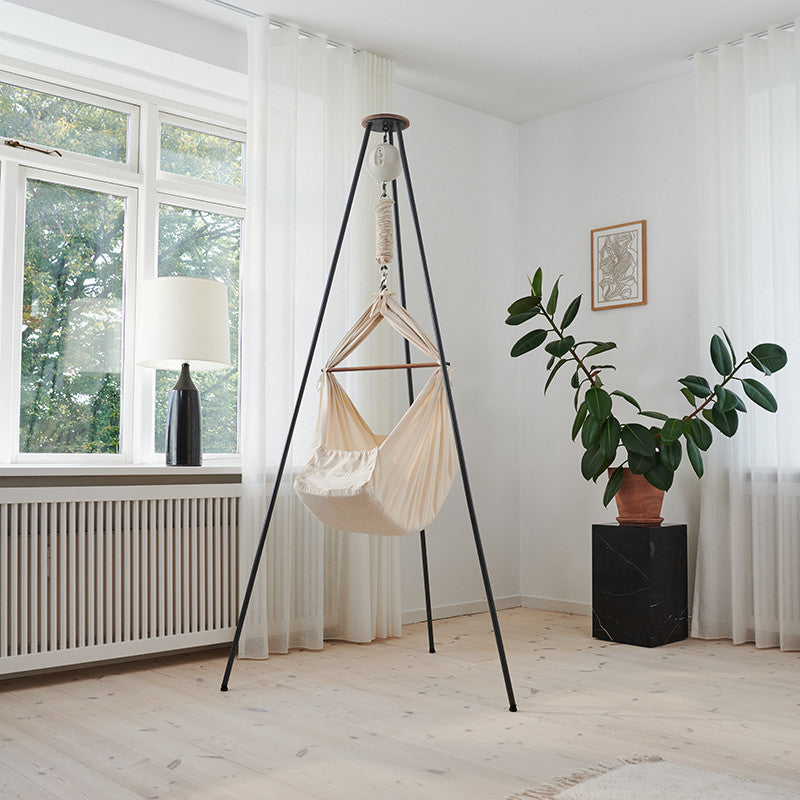 Sprungfeder für Wiege und Zwillings-Federwiege Grau