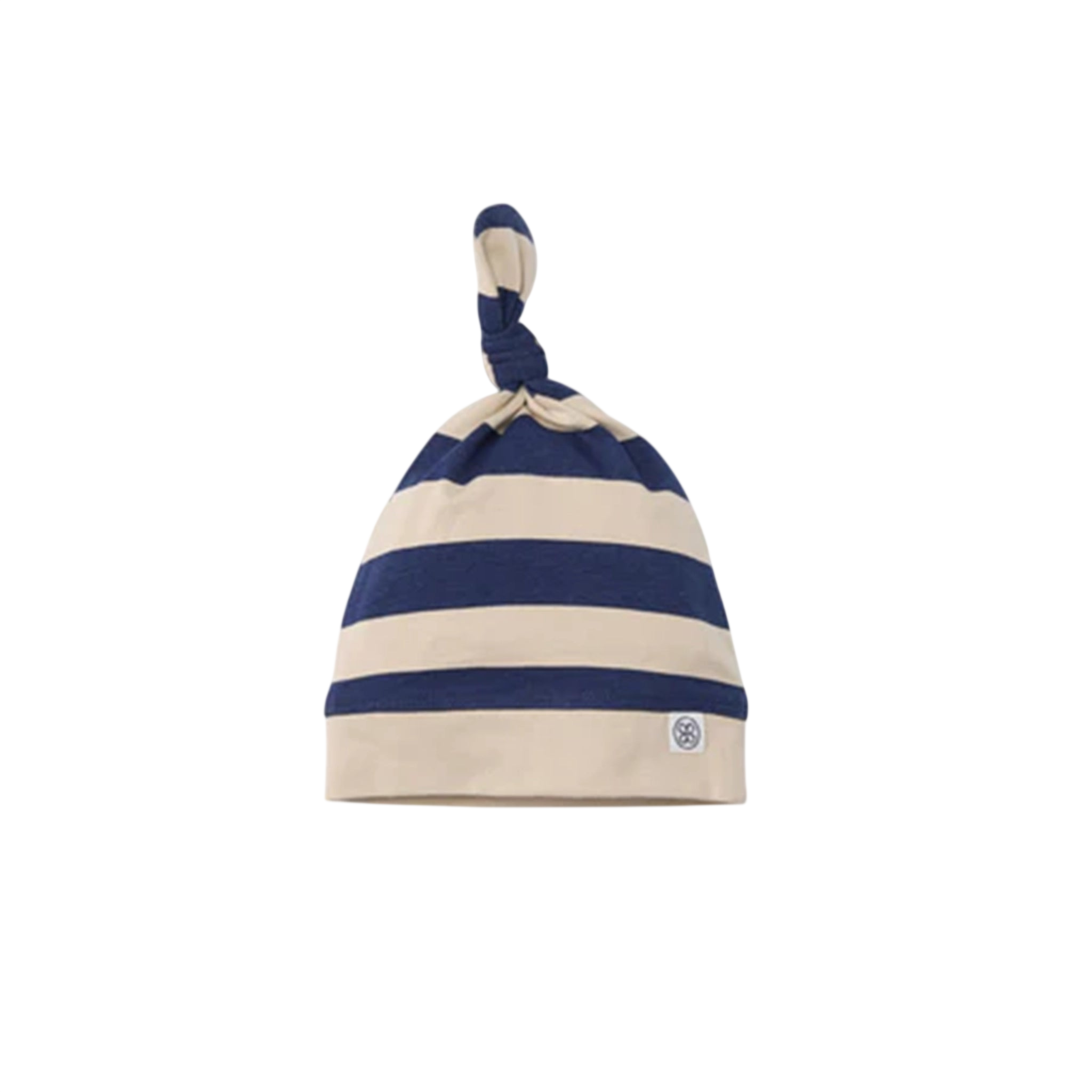 Baby set overall and cap UV protection Navy Stripe