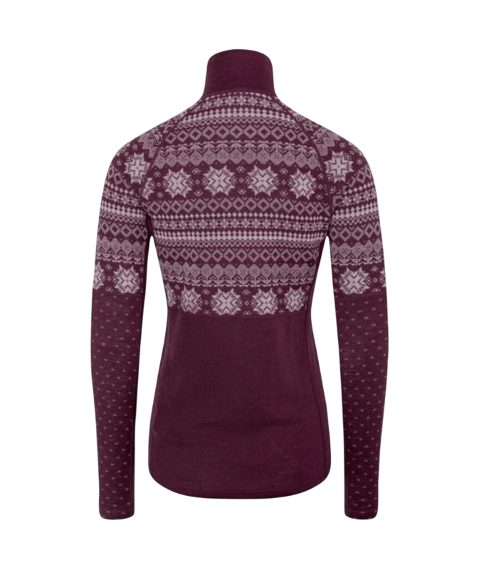 Langarmshirt Vilma HZ wine