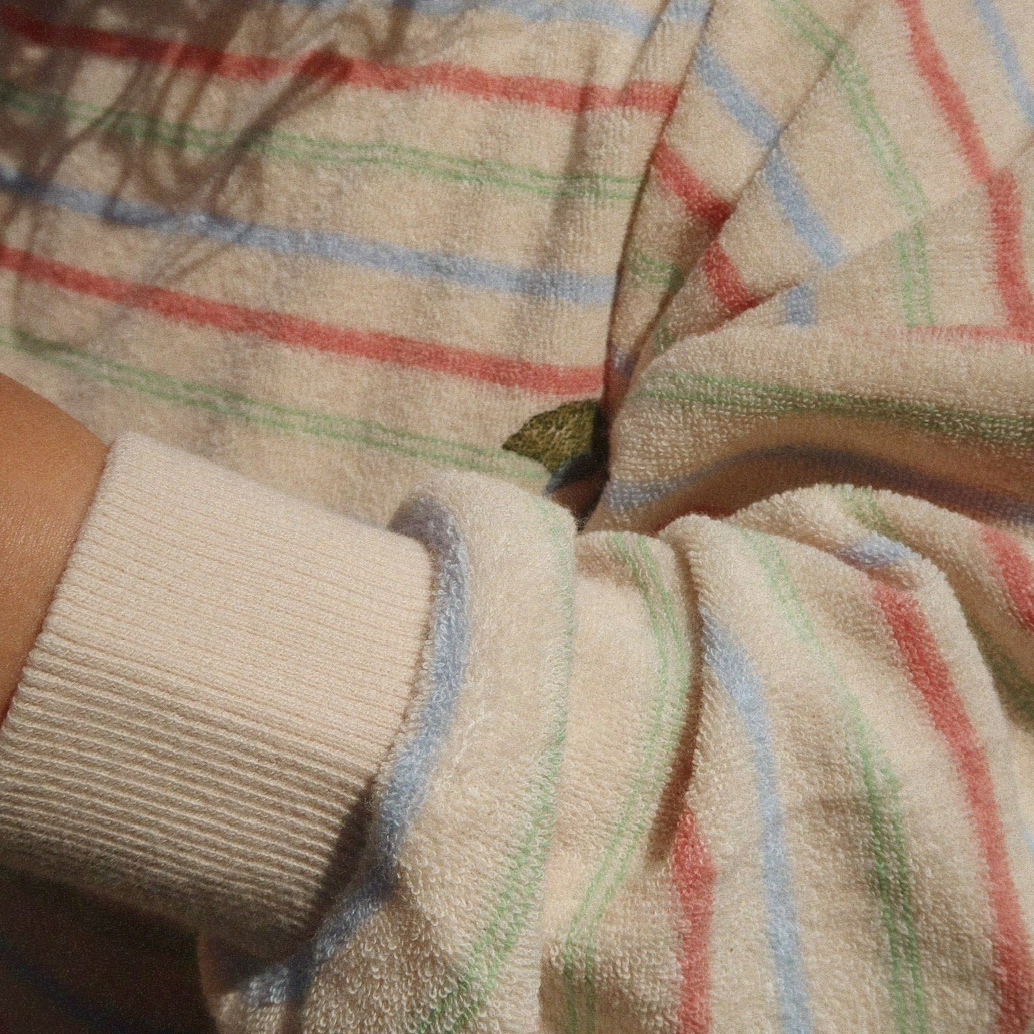 Sweatshirt Itty Rib Confetti Stripe