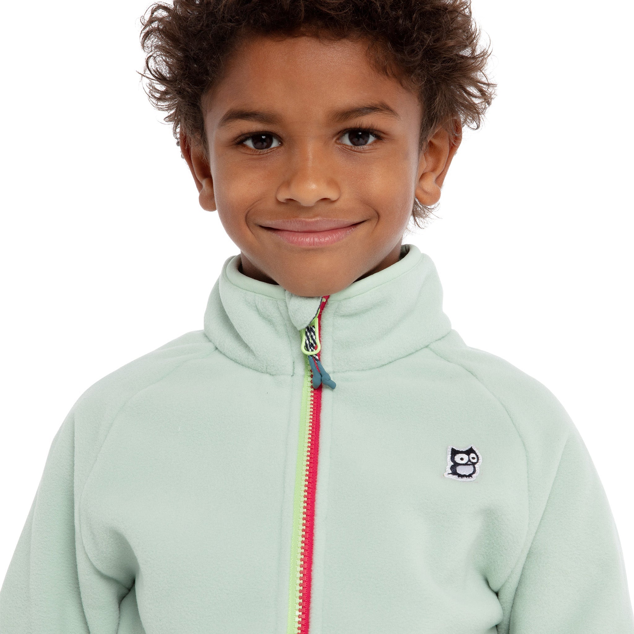 Bio-Fleecejacke Ado Mint ice