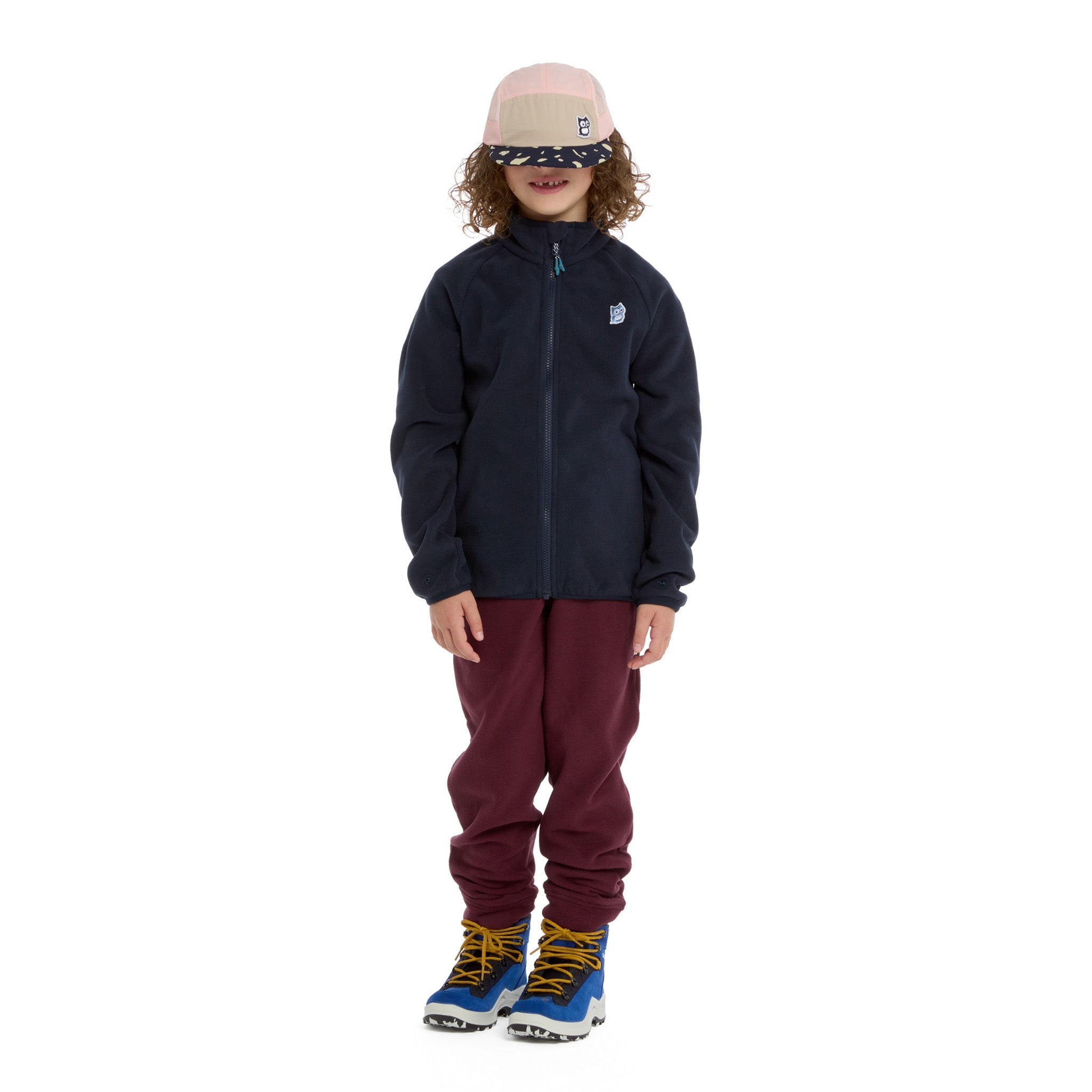 Bio-Fleecejacke Ado True navy