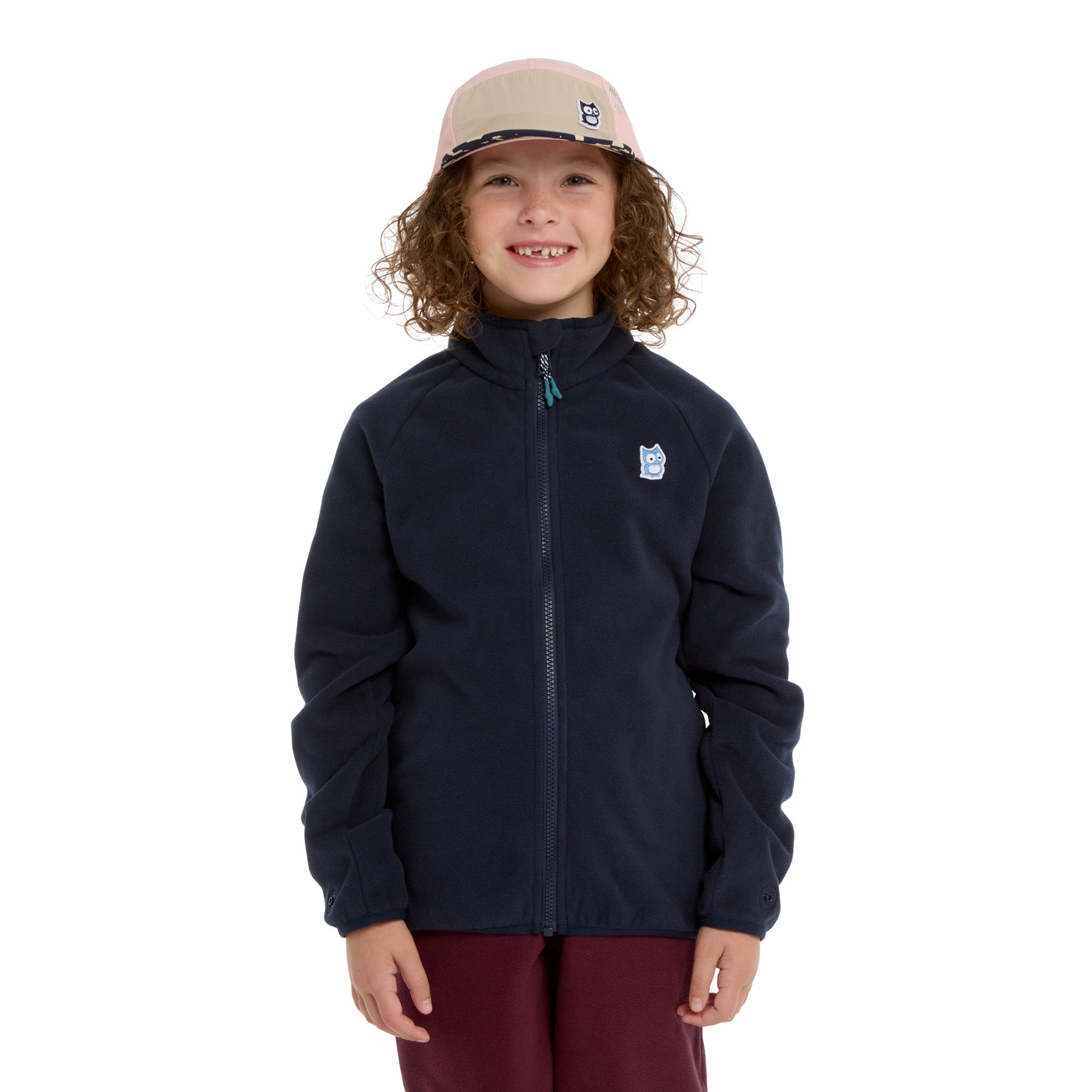 Bio-Fleecejacke Ado True navy