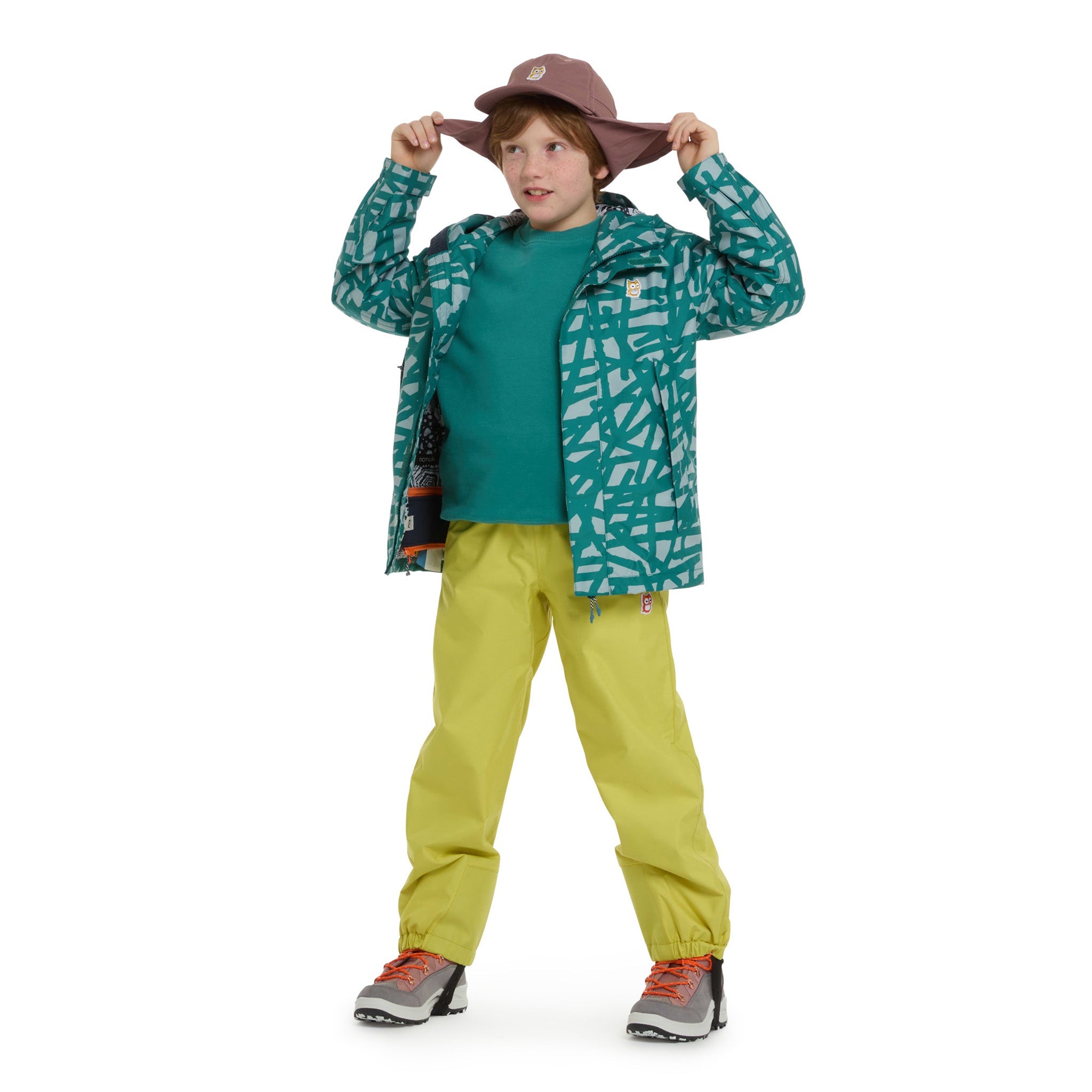 Regenjacke Chip "Nest" Ice blue