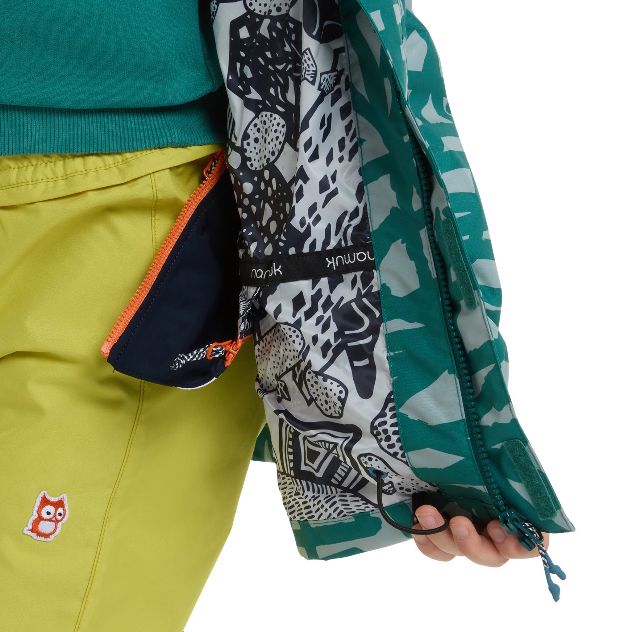 Regenjacke Chip "Nest" Ice blue