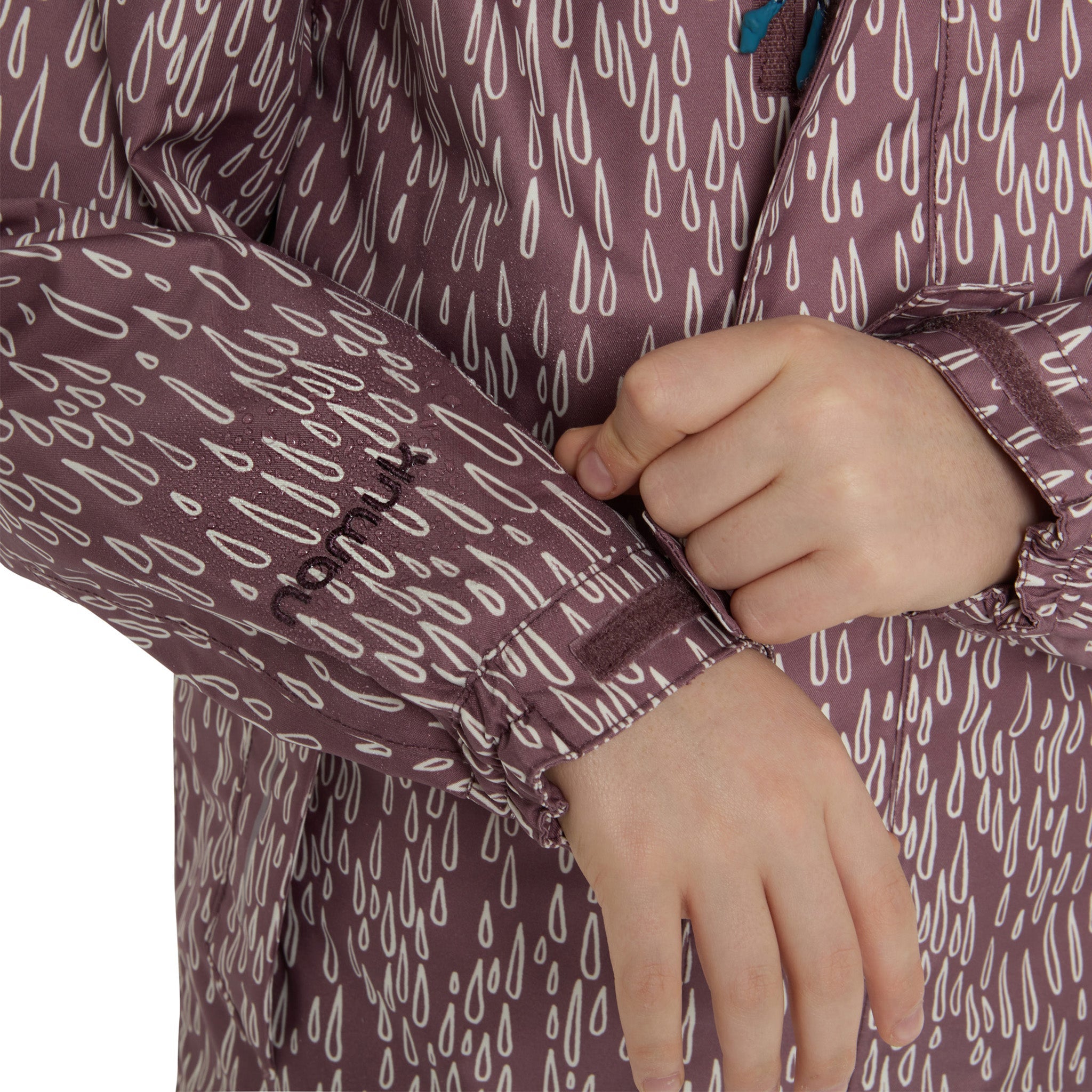 Veste de pluie Chip "Twine" Mauve