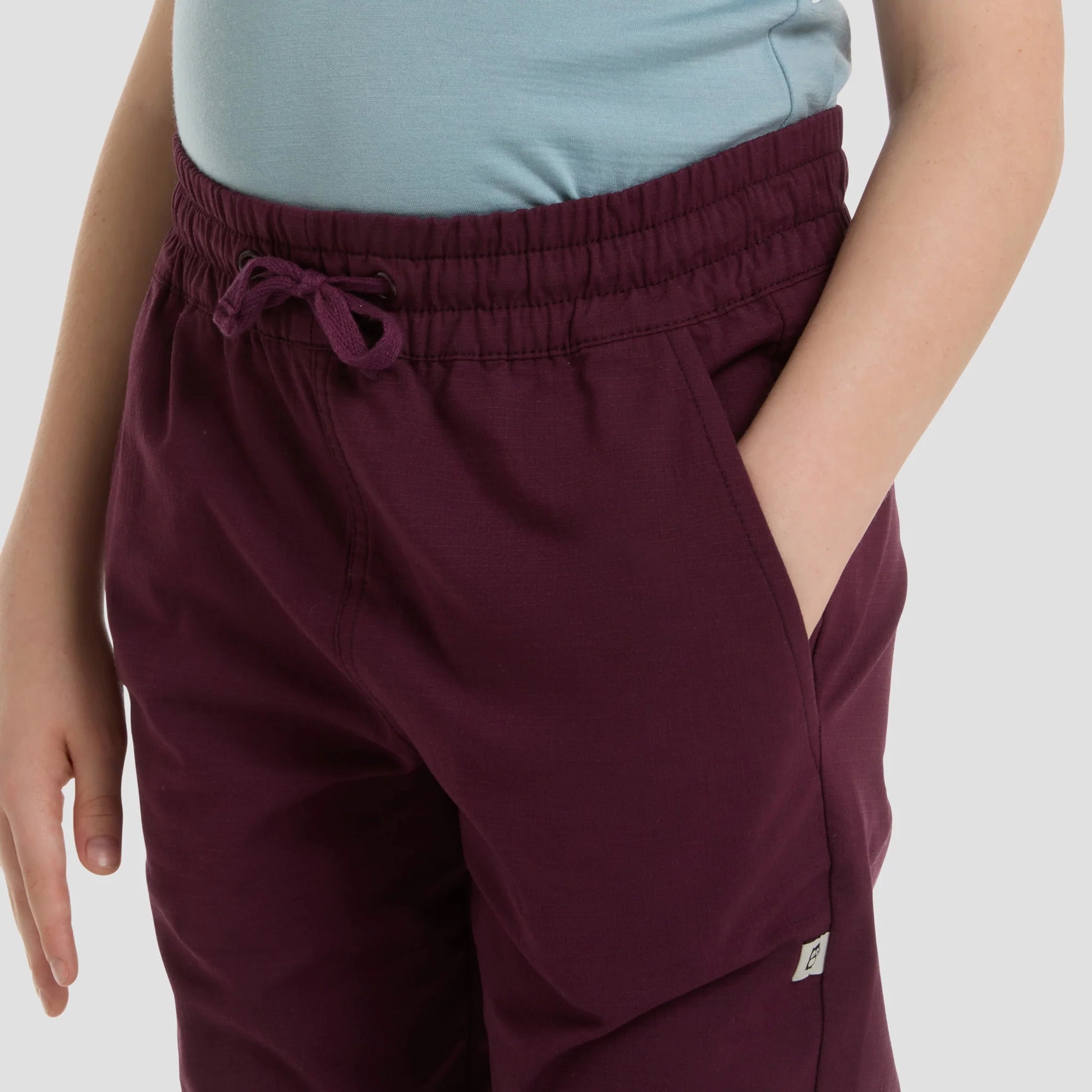 leichte Ripstop Hose Dash Mulberry