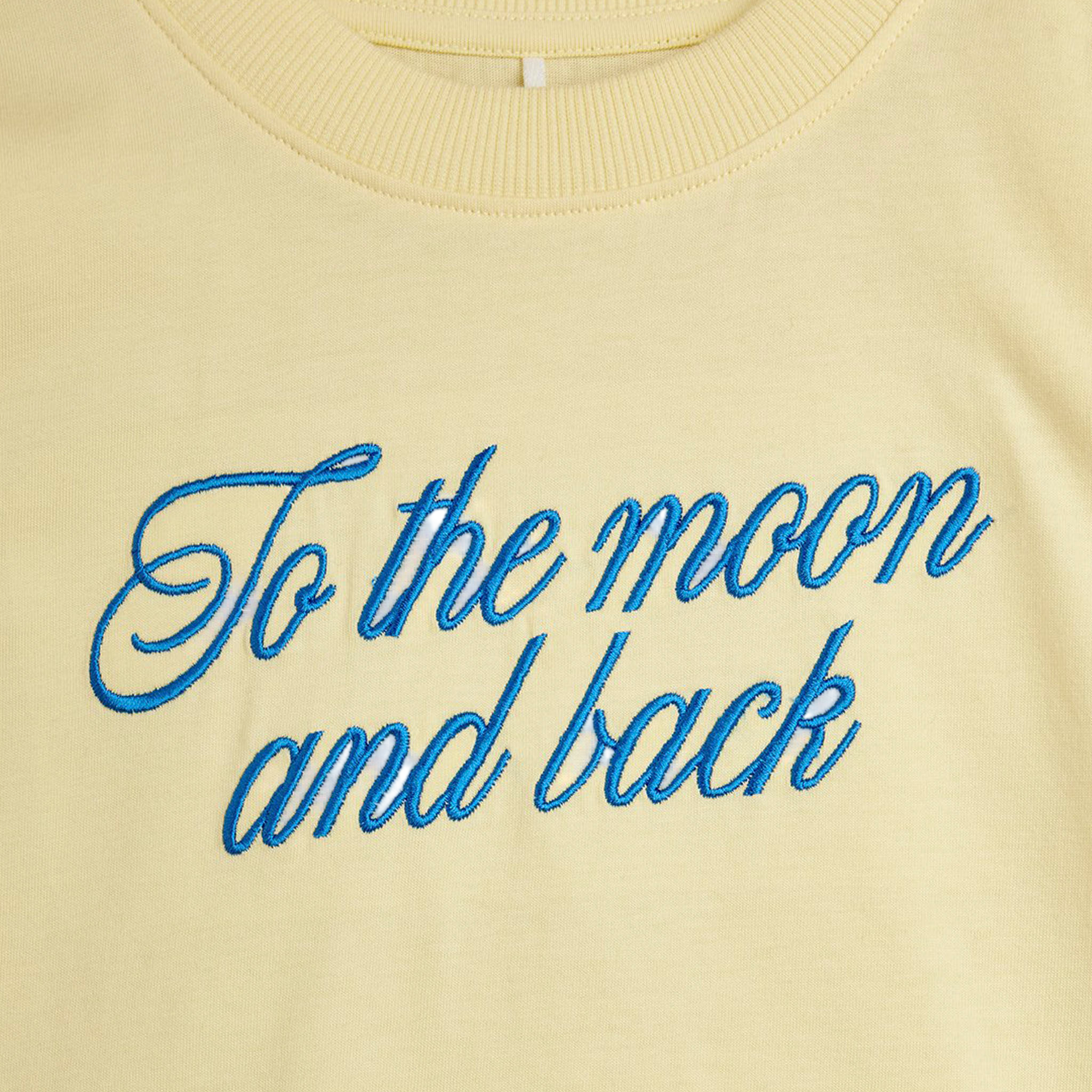 T-Shirt To The Moon Yellow