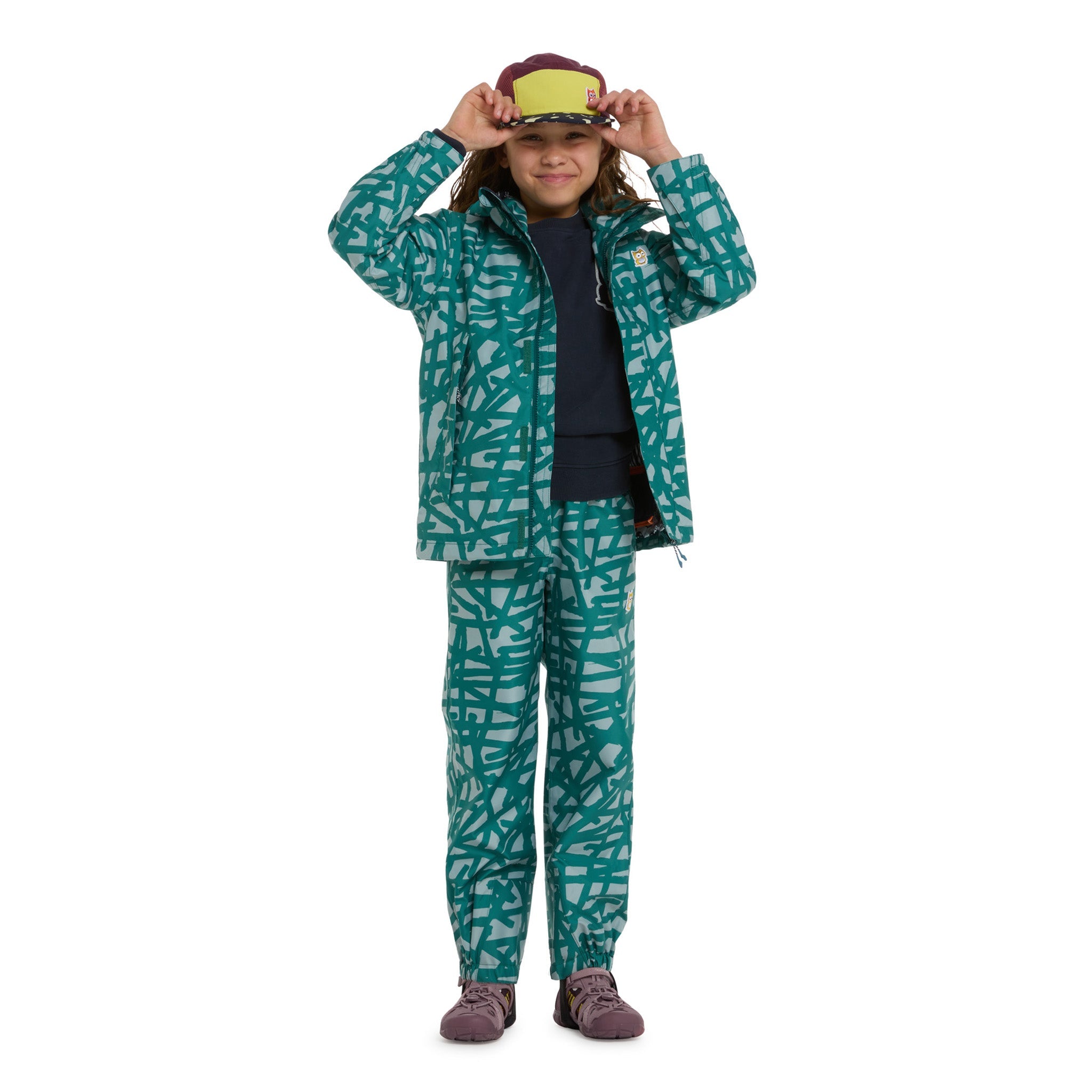 Hain rain pants "Nest" Ice blue