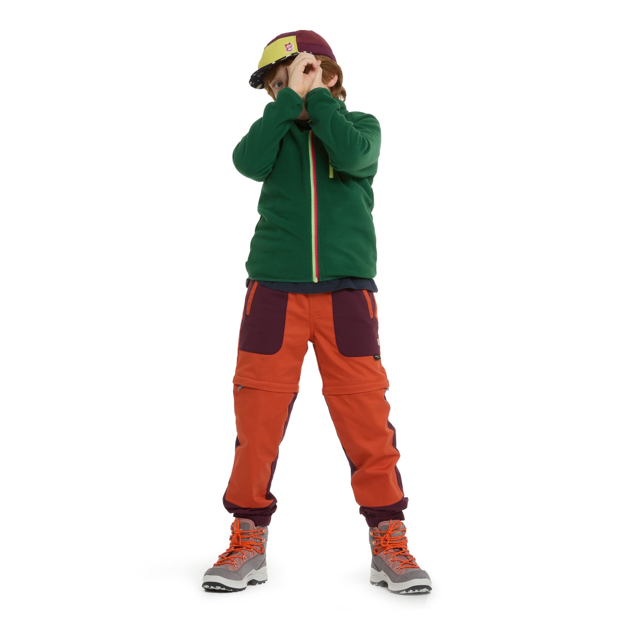 Hose Mack Zip-off Mulberry / Amber