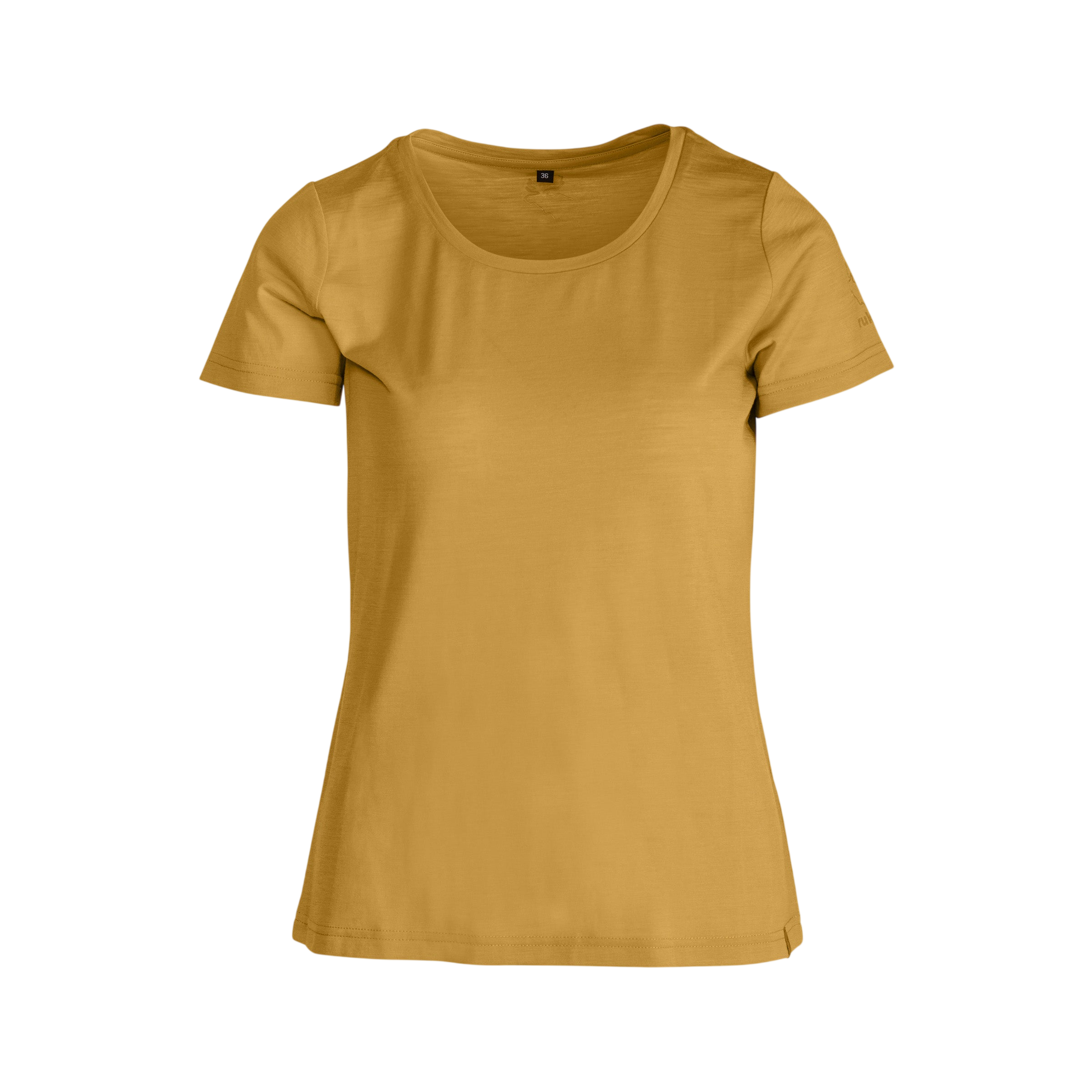 Frauen T-Shirt Amanda Merino harvest gold