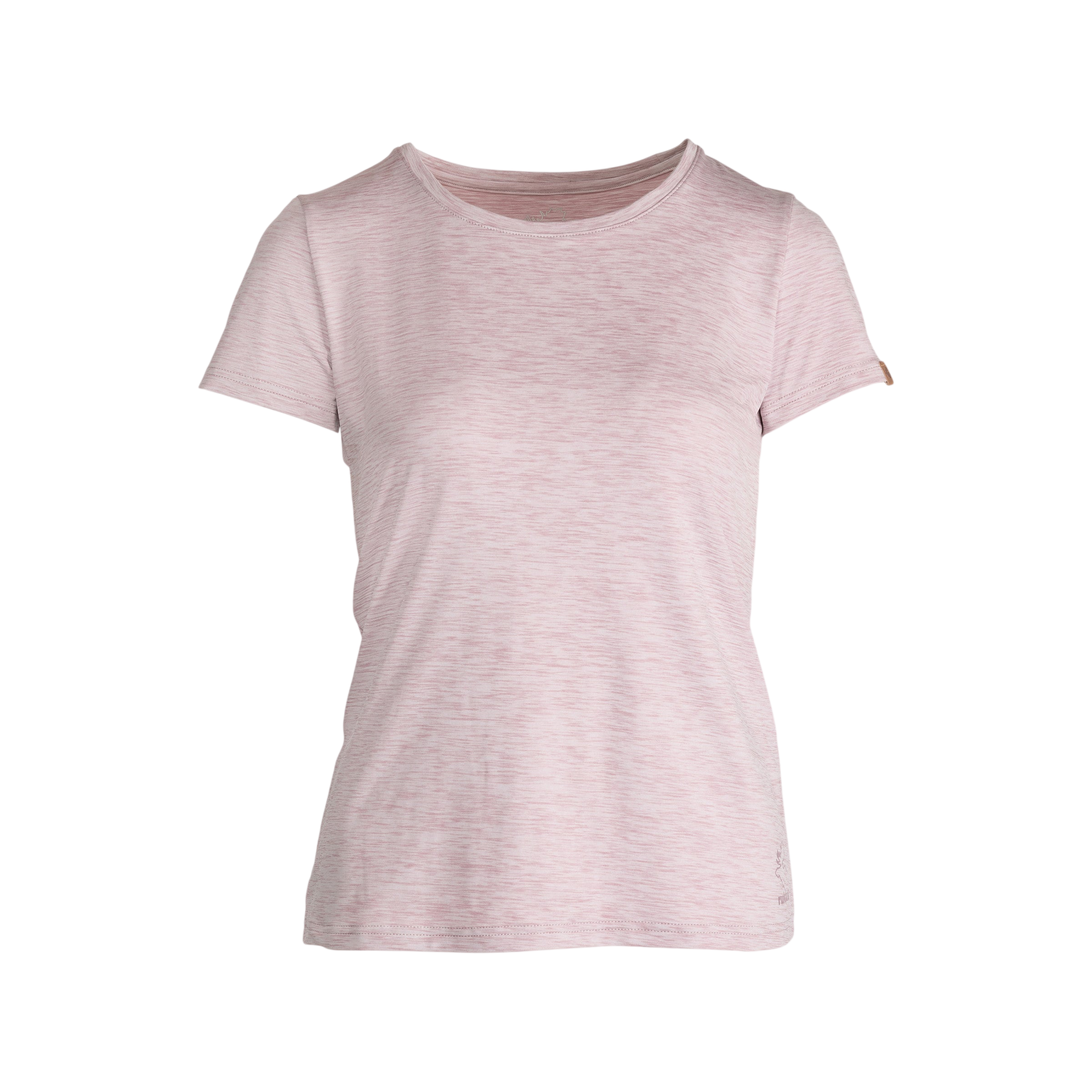 Loria functional T-shirt women mauve shadows