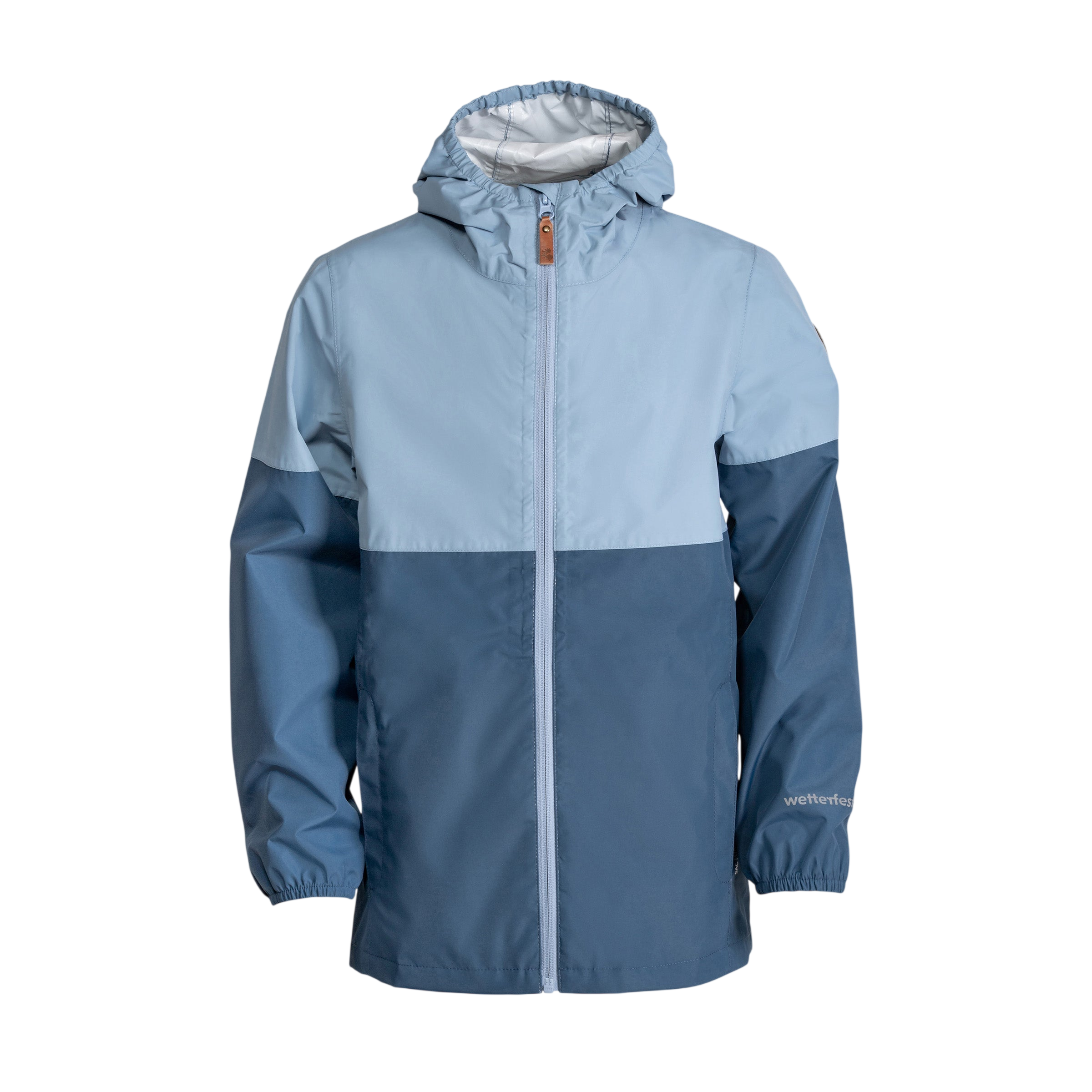 Travellight veste de pluie pour enfants faded denim