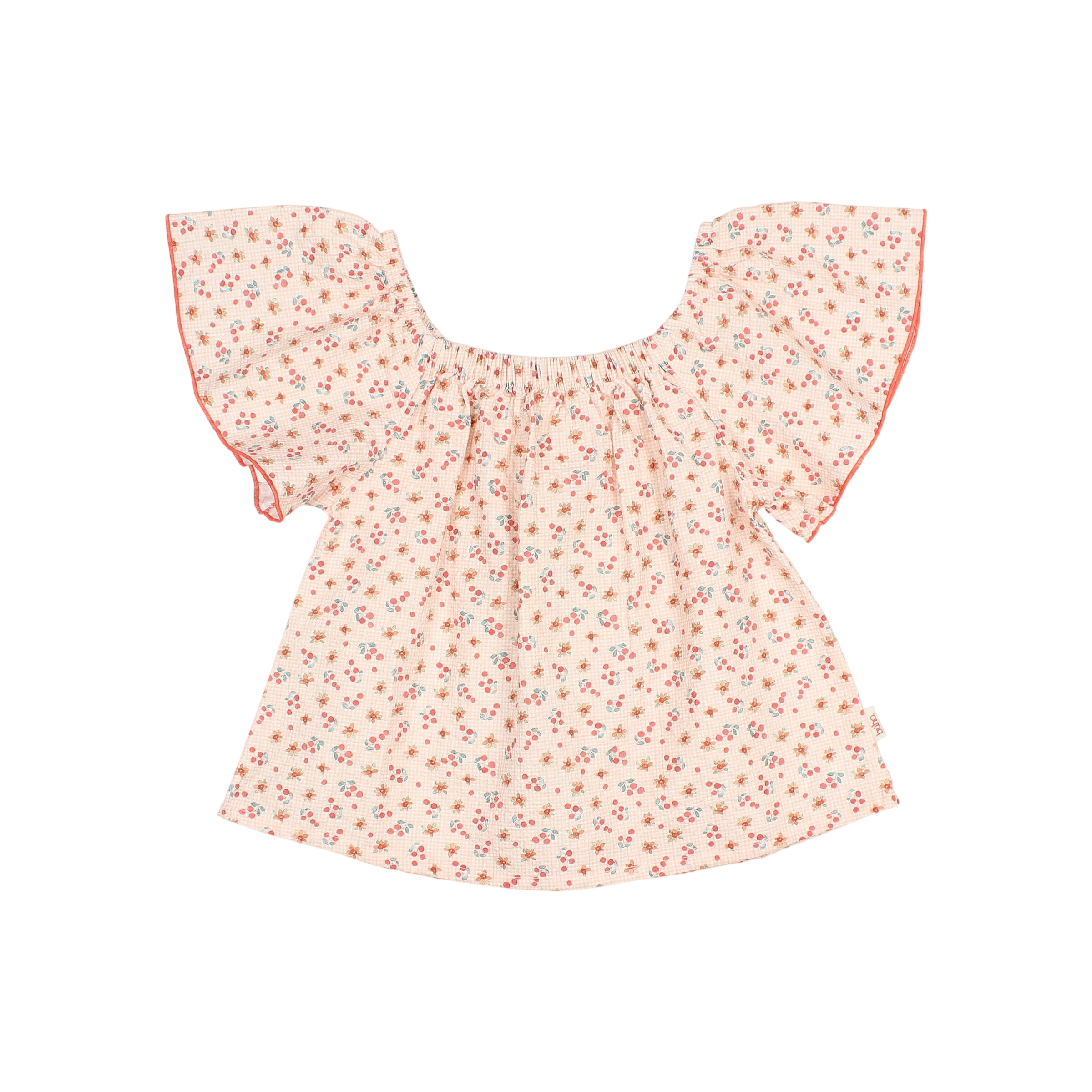 Picnic Coral blouse